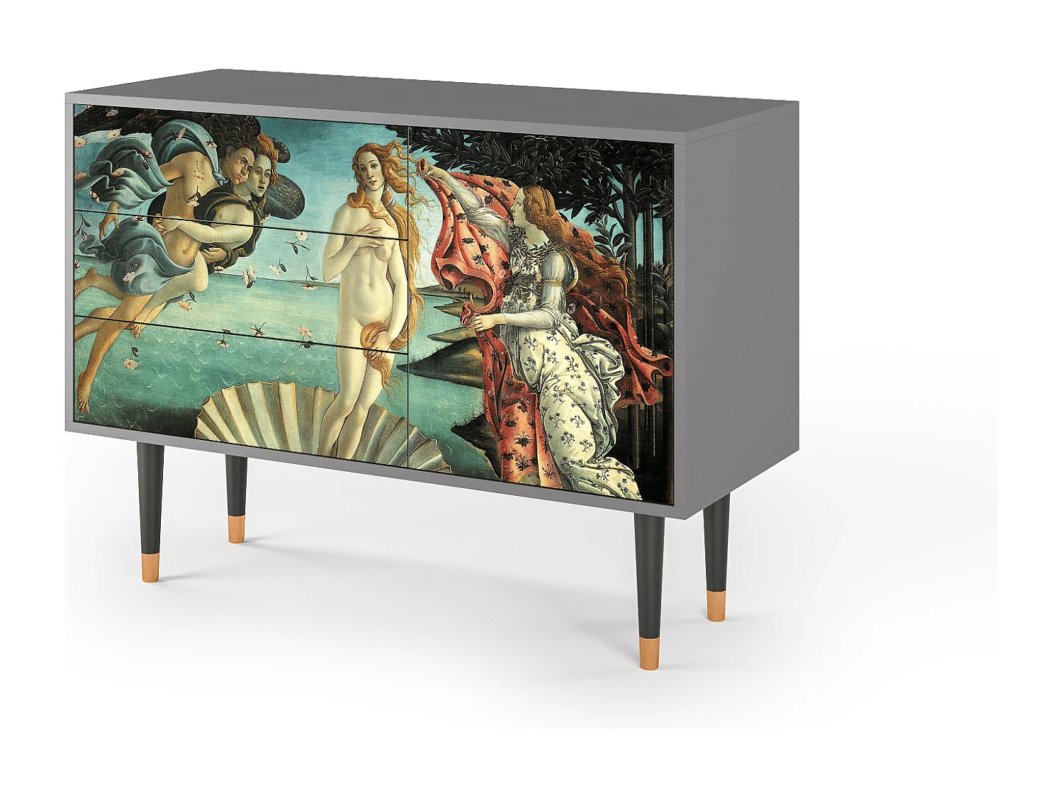 Buffet - 115х84х41 cm - S3 - The Birth of Venus, Gris