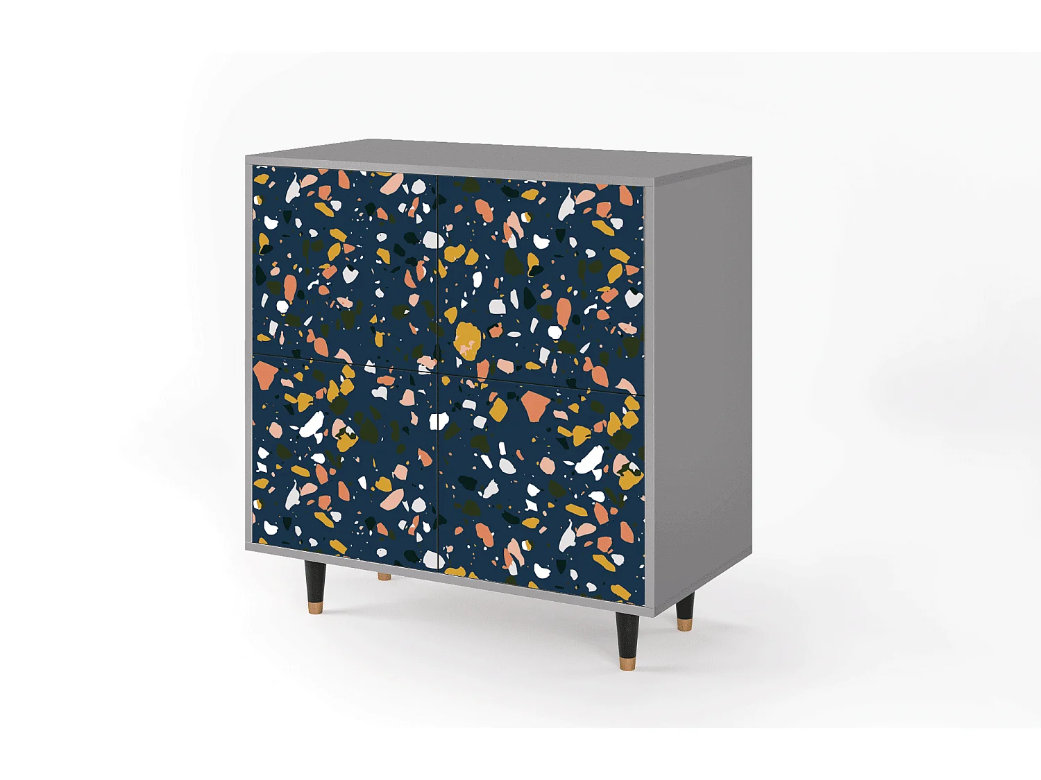 Buffet - 94x96x48 cm - BS3 - Night Sky Langhterns, Gris