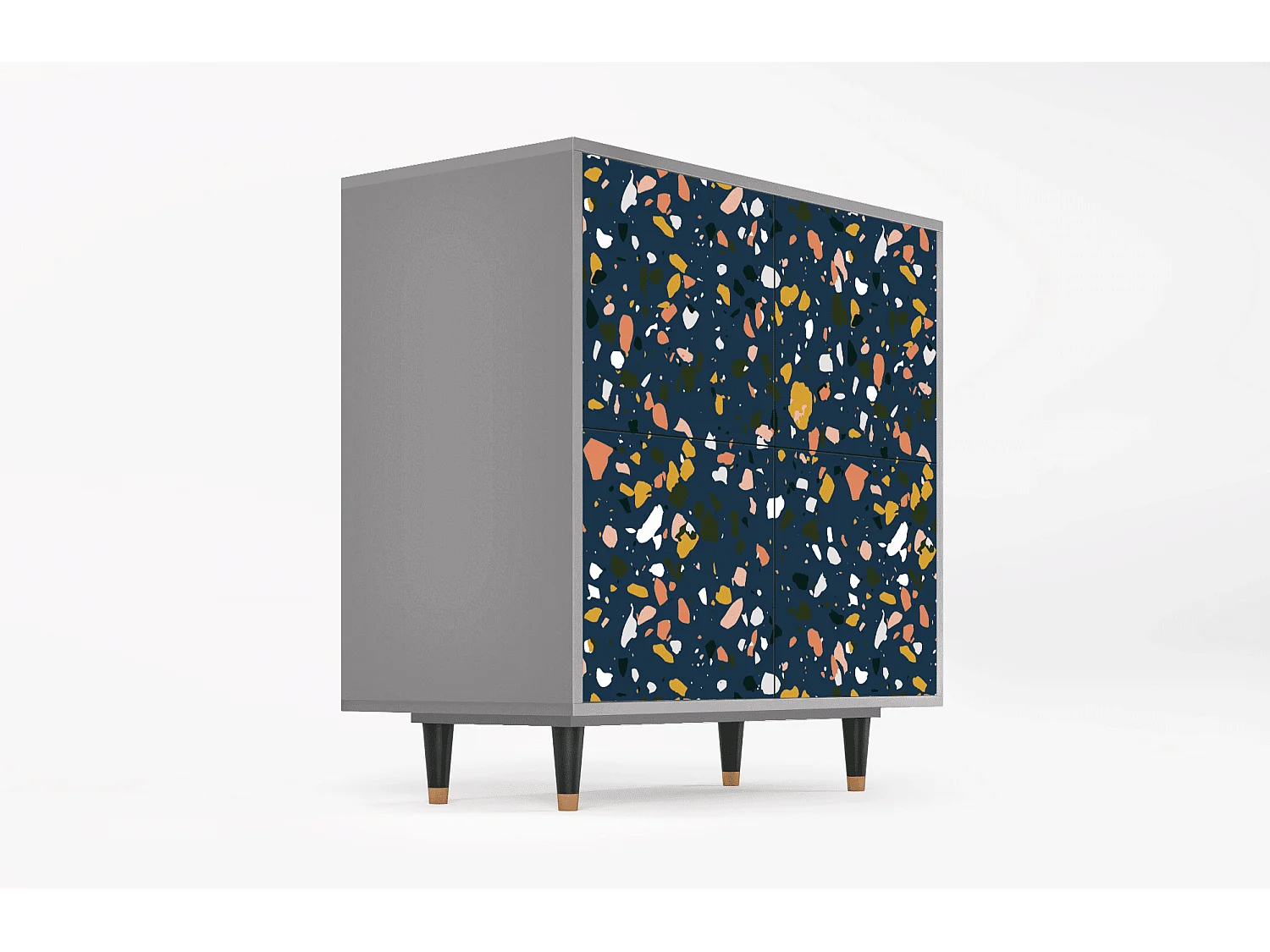 Dressoir - 94x96x48 cm - BS3 - Night Sky Langhterns, Grijs