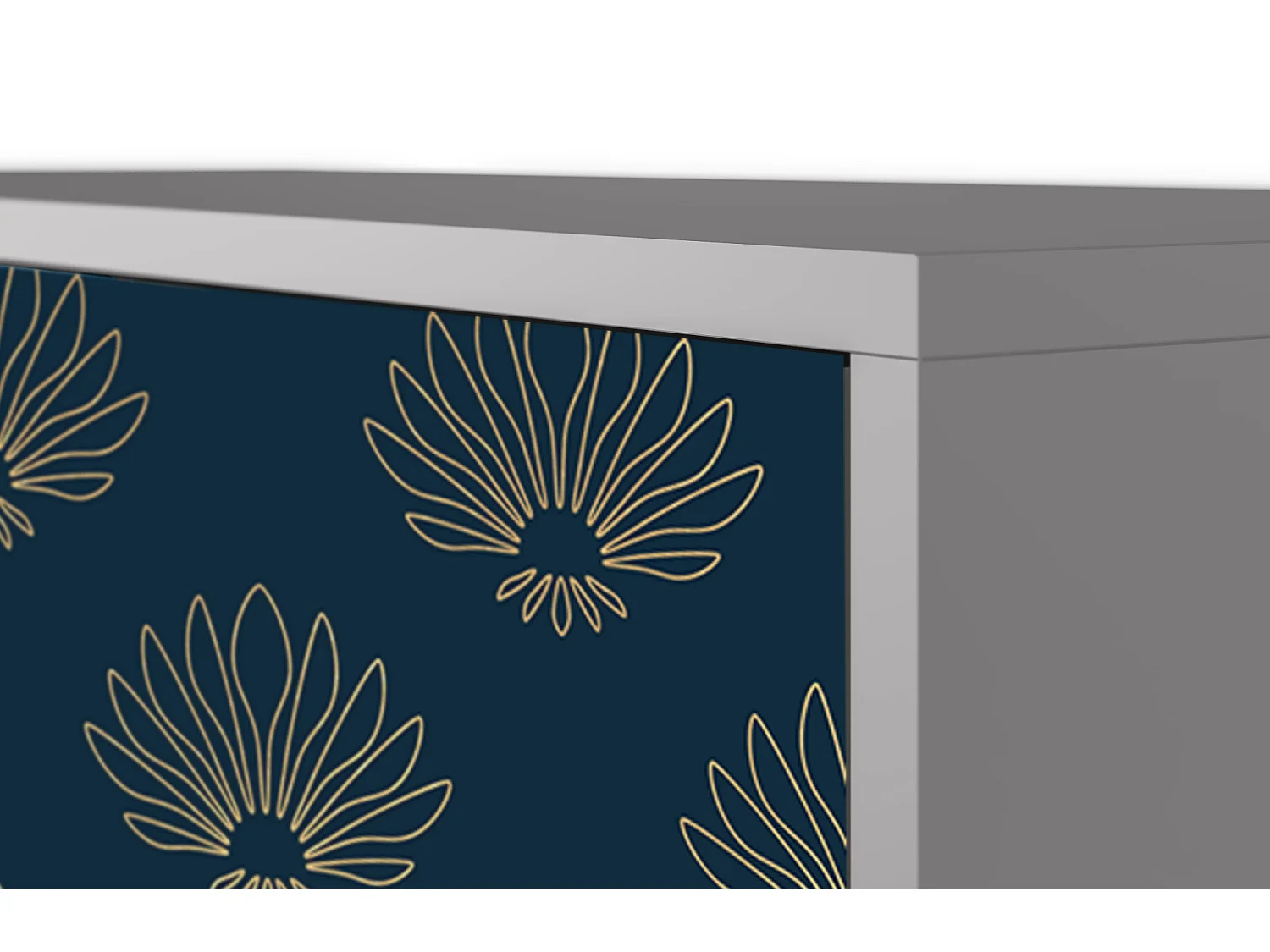 Buffet - 115х84х41 cm - S3 - Blue Lotus, Gris