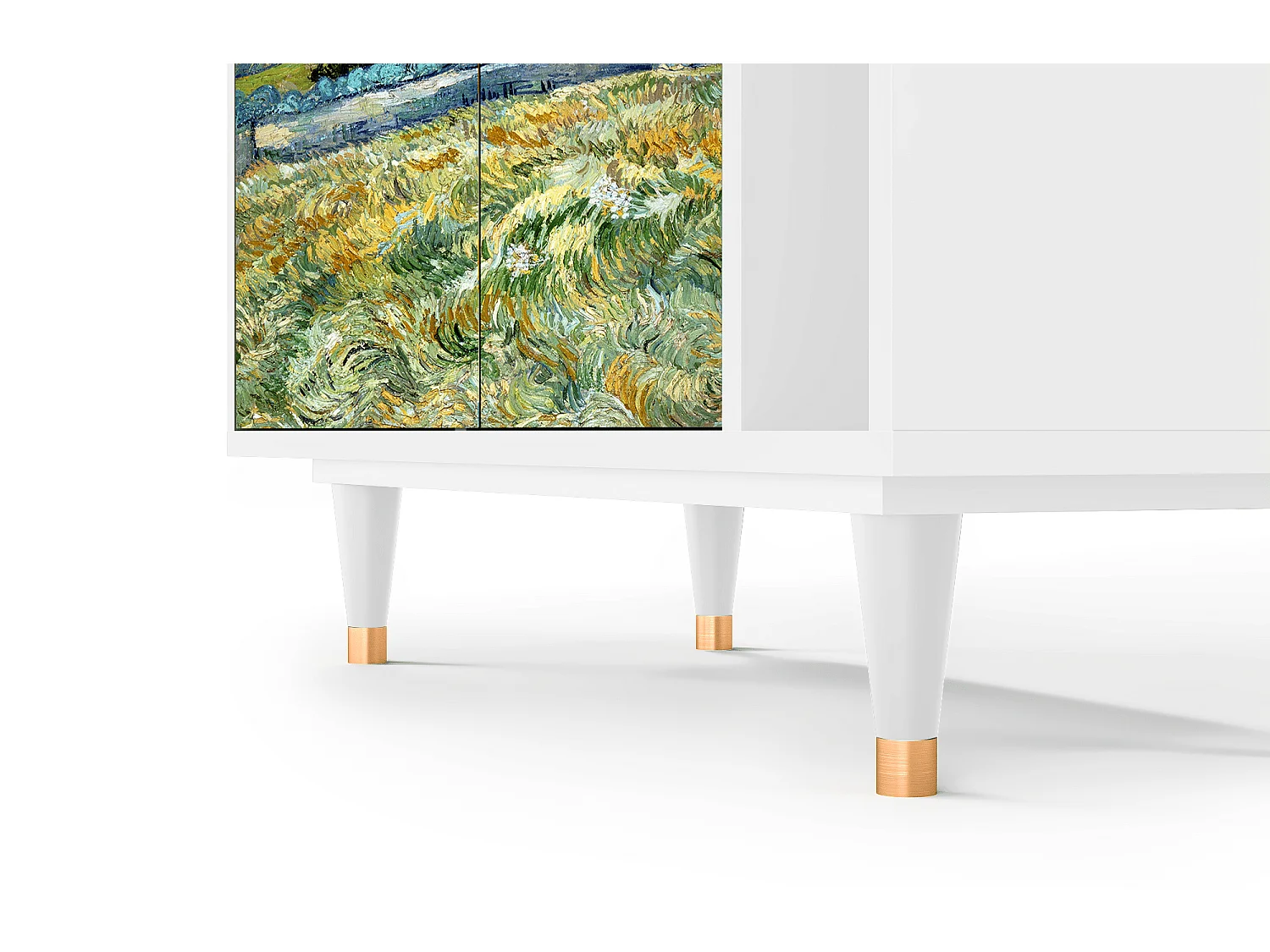 Buffet - 96х110х41 cm - BS6 - Landscape, Blanc