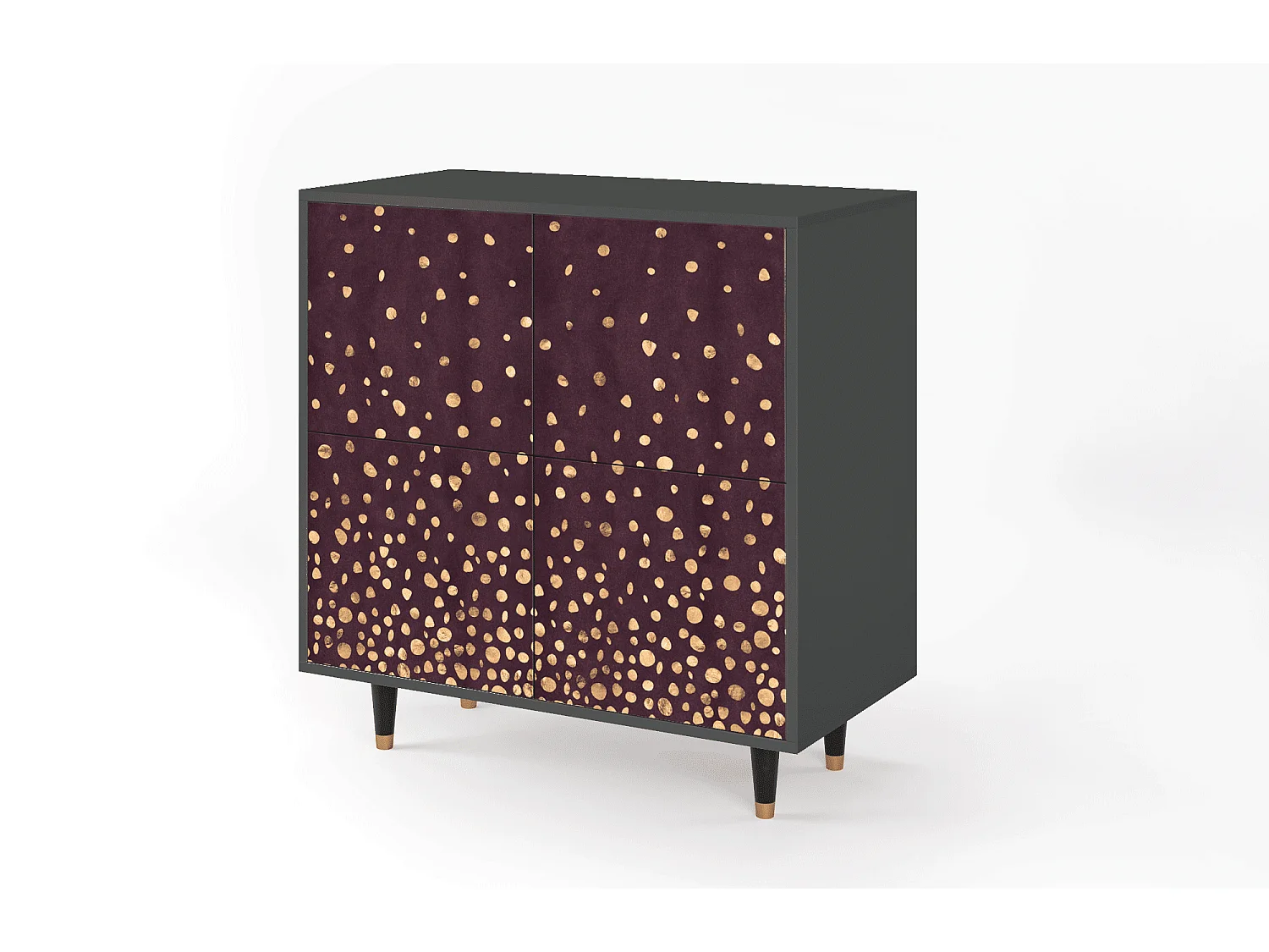 Buffet - 94x96x48 cm - BS3 - Glowworms, Anthracite