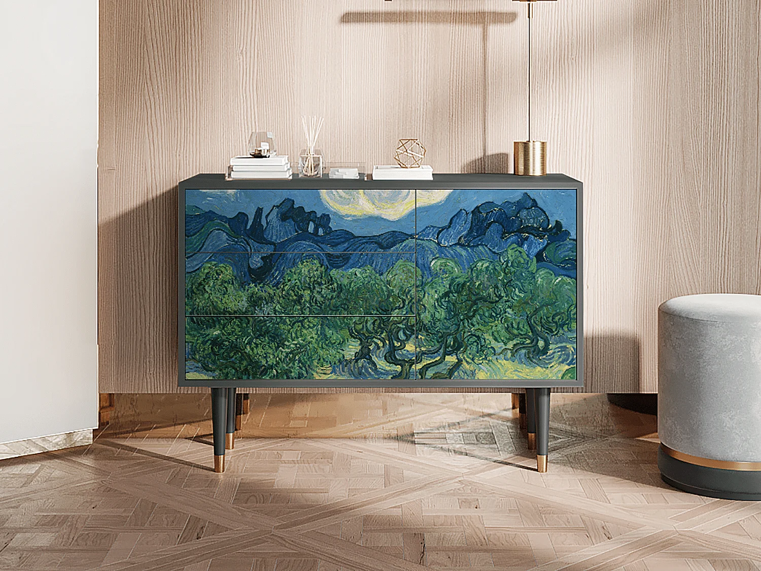 Buffet - 115х84х41 cm - S3 - The Oil Trees, Anthracite