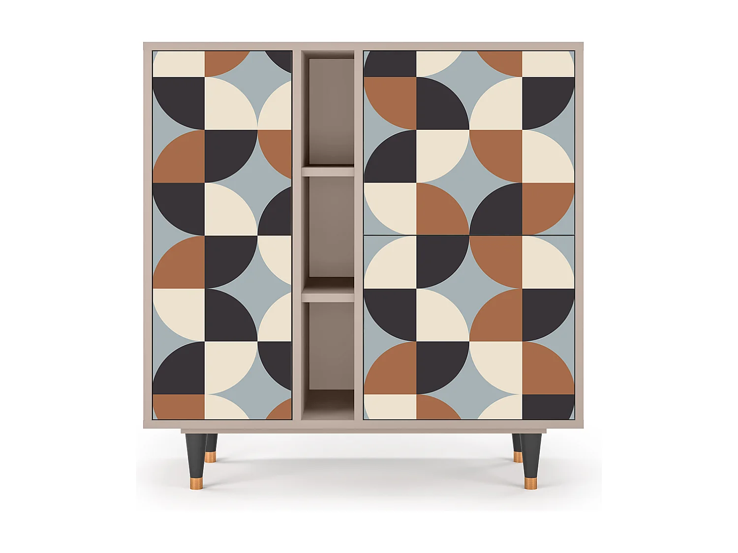 Credenza - 94х96х41 cm - BS5 - Brown Sensation, Latte