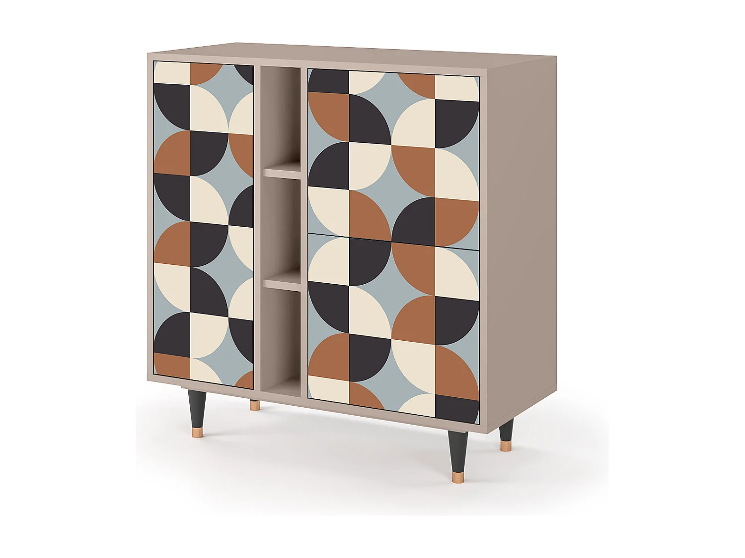 Credenza - 94х96х41 cm - BS5 - Brown Sensation, Latte