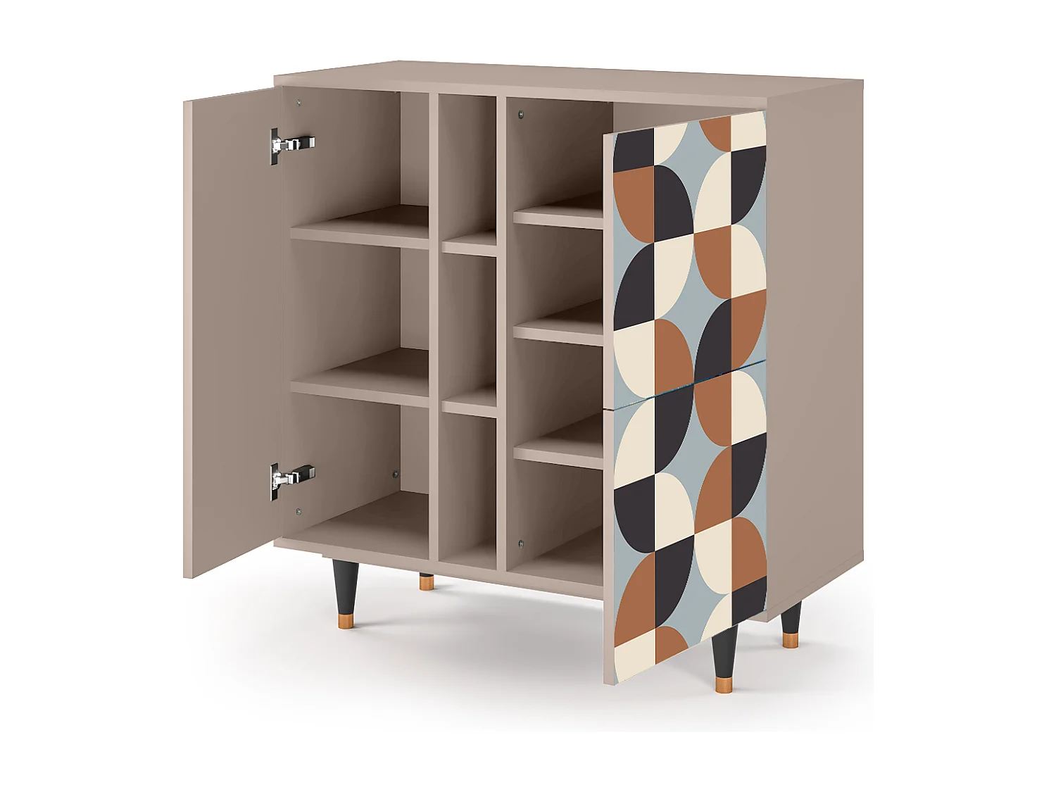 Credenza - 94х96х41 cm - BS5 - Brown Sensation, Latte