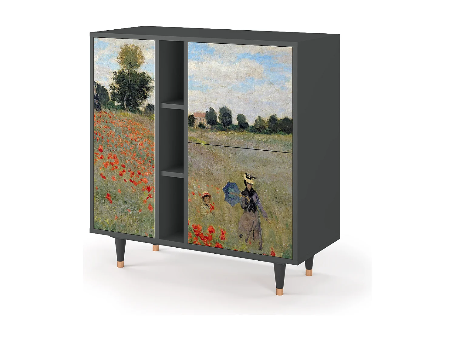 Buffet - 94х96х41 cm - BS5 - The Poppy Field   , Anthracite