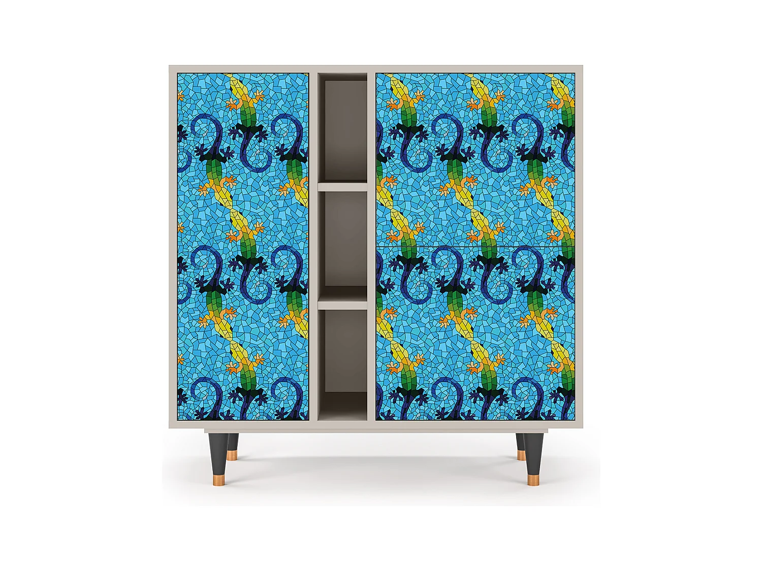 Credenza - 94х96х41 cm - BS5 - Gaudi's Lizard, Sabbia