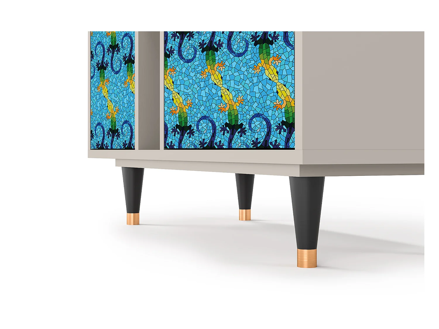 Credenza - 94х96х41 cm - BS5 - Gaudi's Lizard, Sabbia
