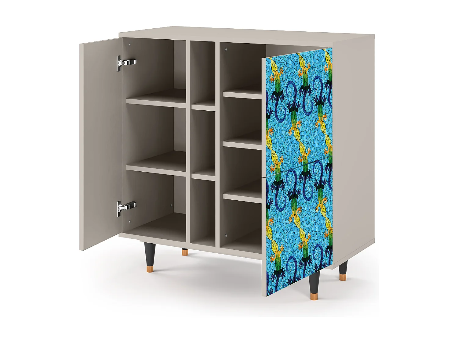 Buffet - 94х96х41 cm - BS5 - Gaudi's Lizard, Sable