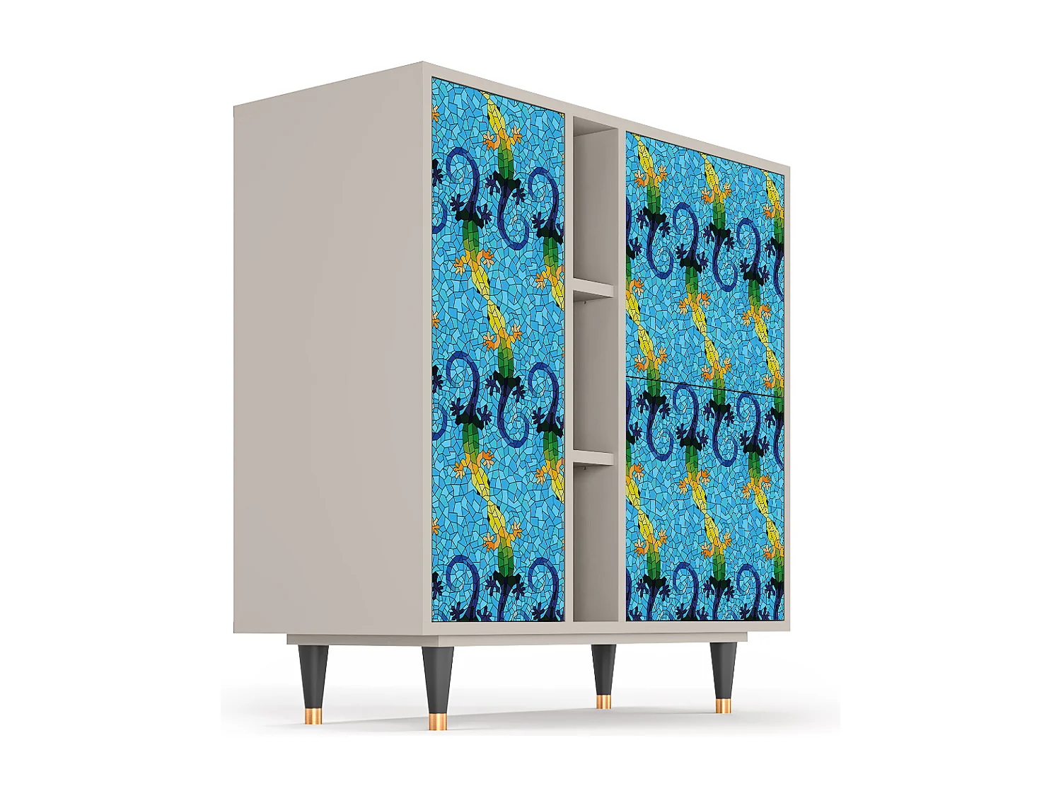 Buffet - 94х96х41 cm - BS5 - Gaudi's Lizard, Sable
