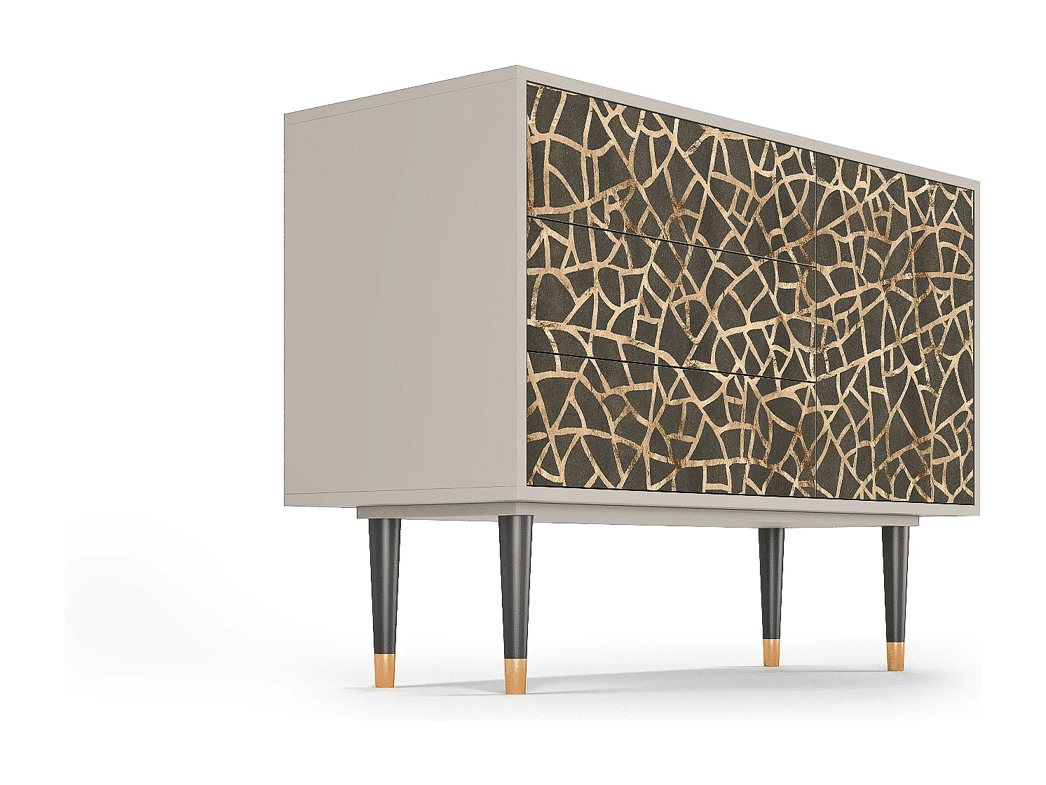 Credenza - 115х84х41 cm - S3 - Enlarged Leaf, Sabbia