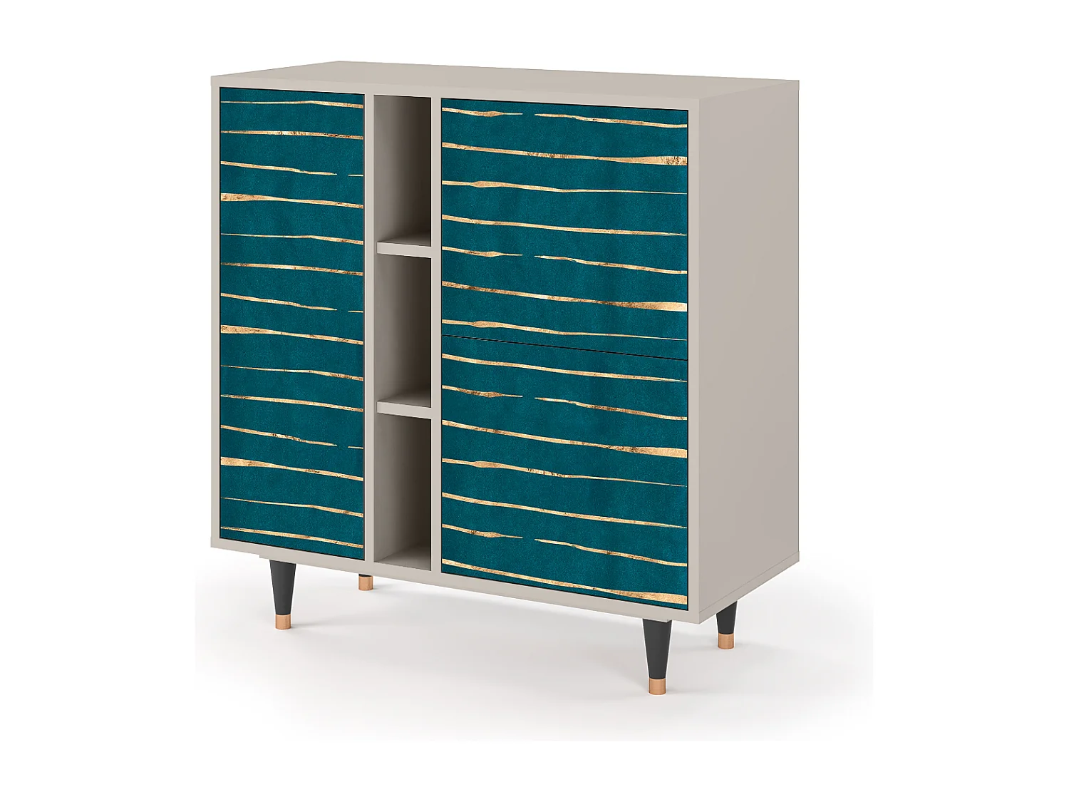 Aparador - 94х96х41 cm - BS5 - Ocean Drive, Areia