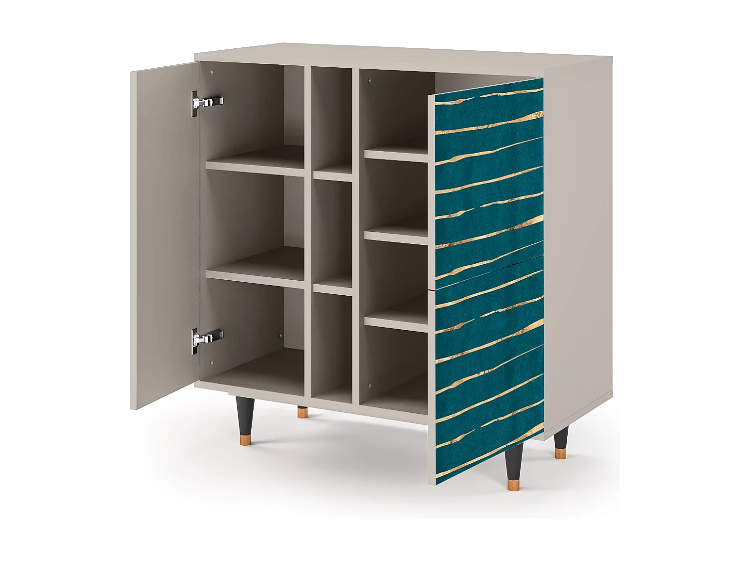 Aparador - 94х96х41 cm - BS5 - Ocean Drive, Areia