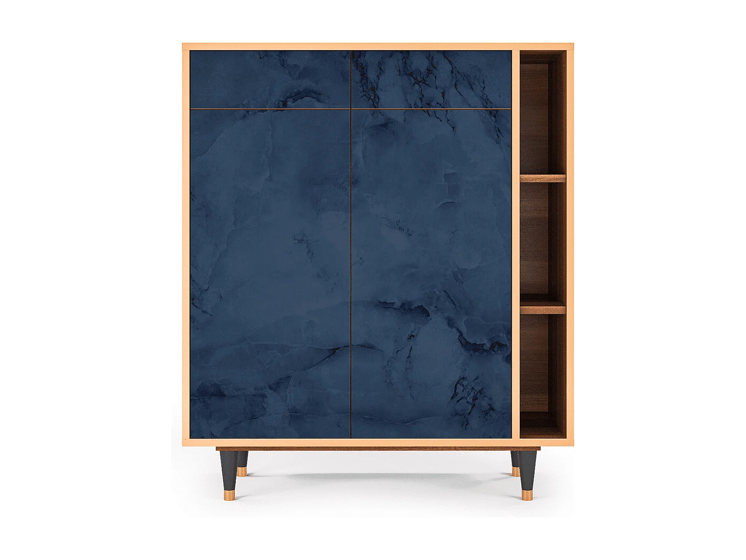 Aparador - 96х110х41 cm - BS6 - Endless Galaxi, Nogal