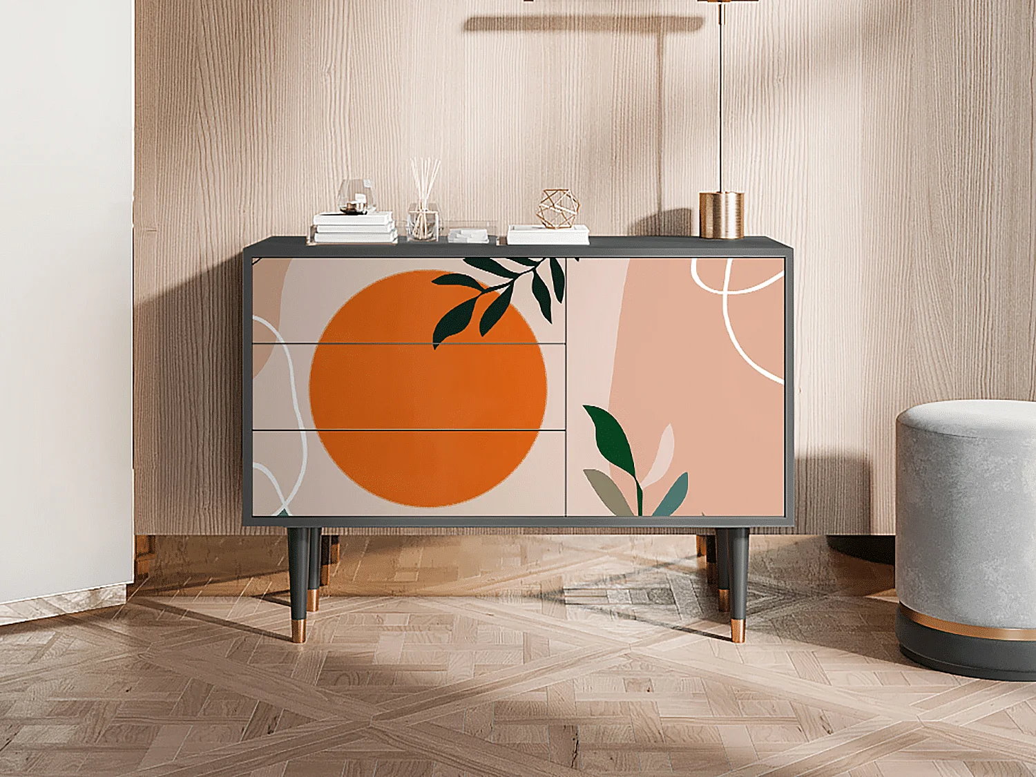 Credenza - 115х84х41 cm - S3 - Artwork, Antracite