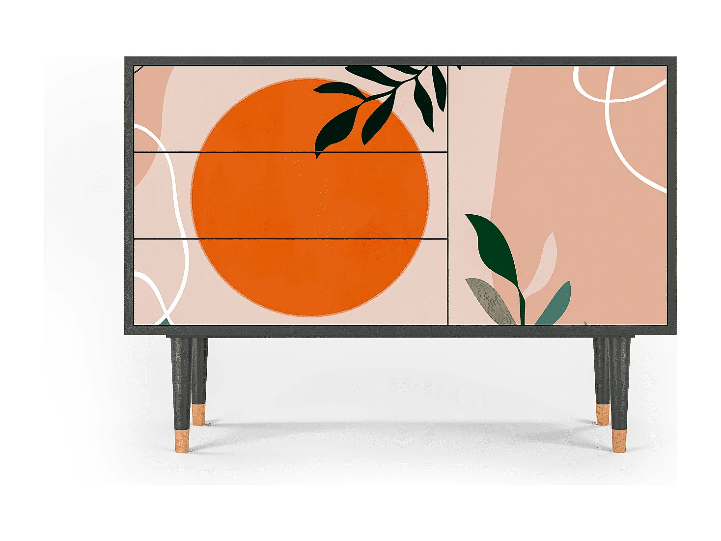 Credenza - 115х84х41 cm - S3 - Artwork, Antracite