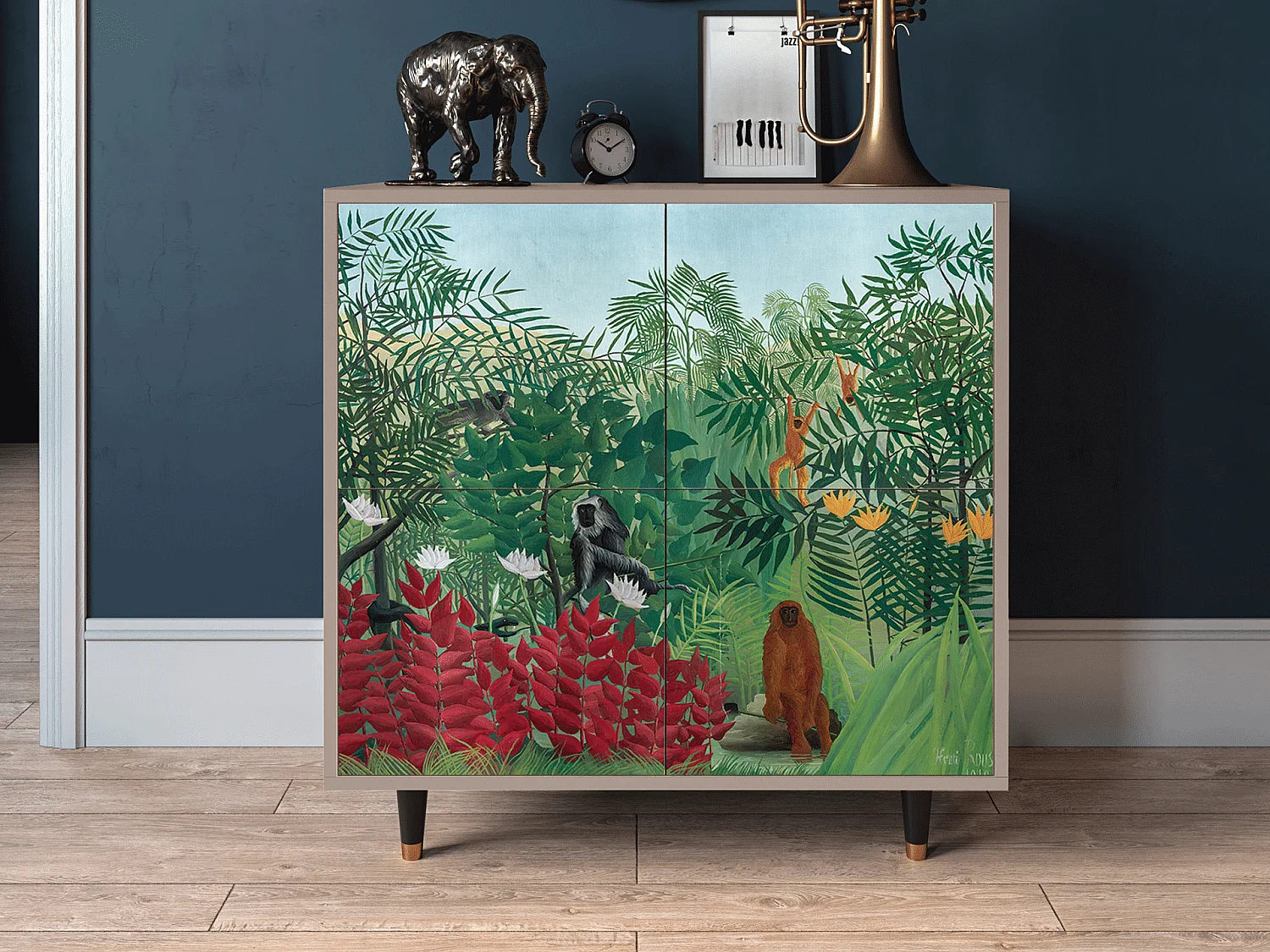 Aparador - 94x96x48 cm - BS3 - Jungles in Paris, Latte