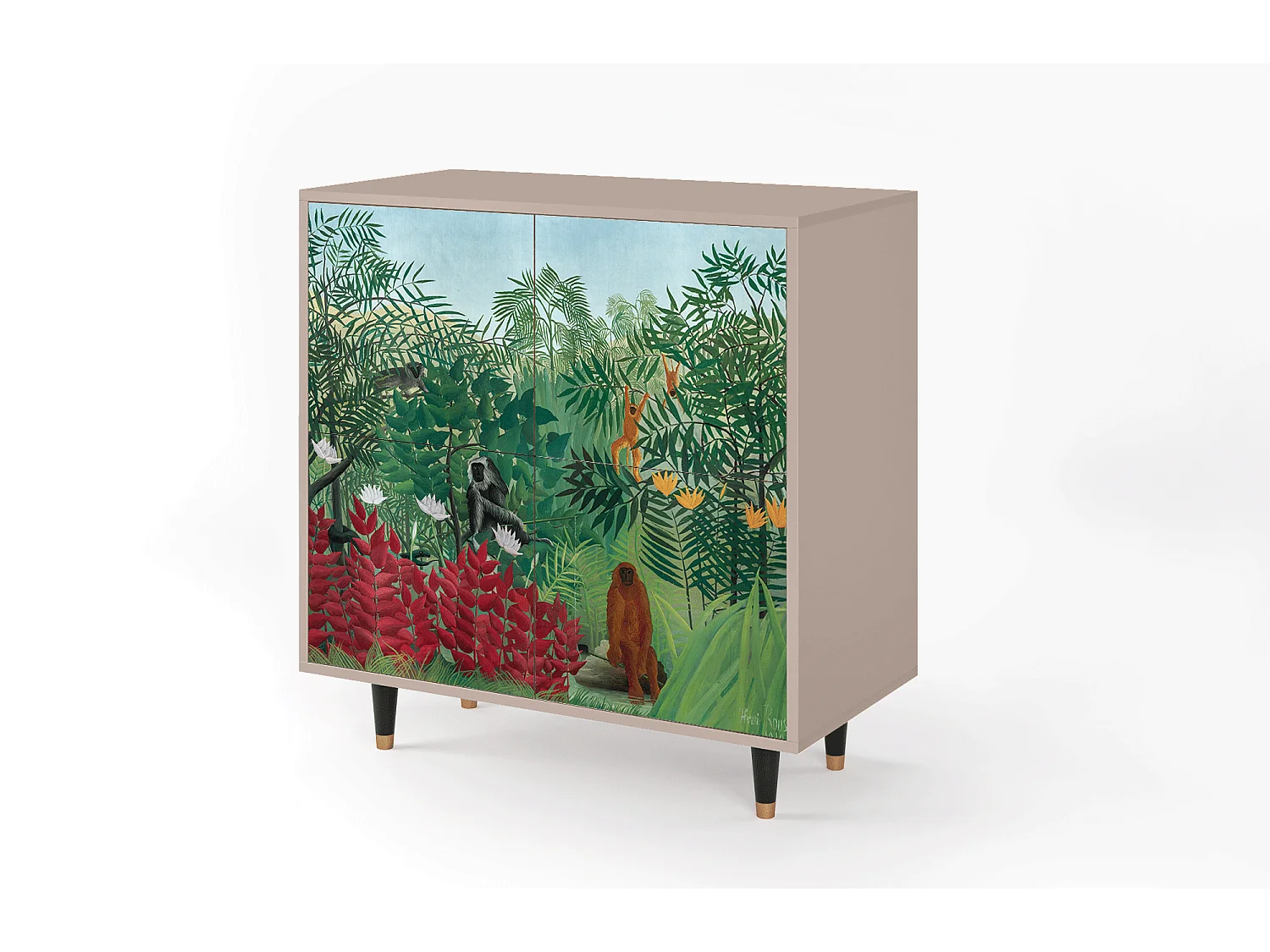 Credenza - 94x96x48 cm - BS3 - Jungles in Paris, Latte