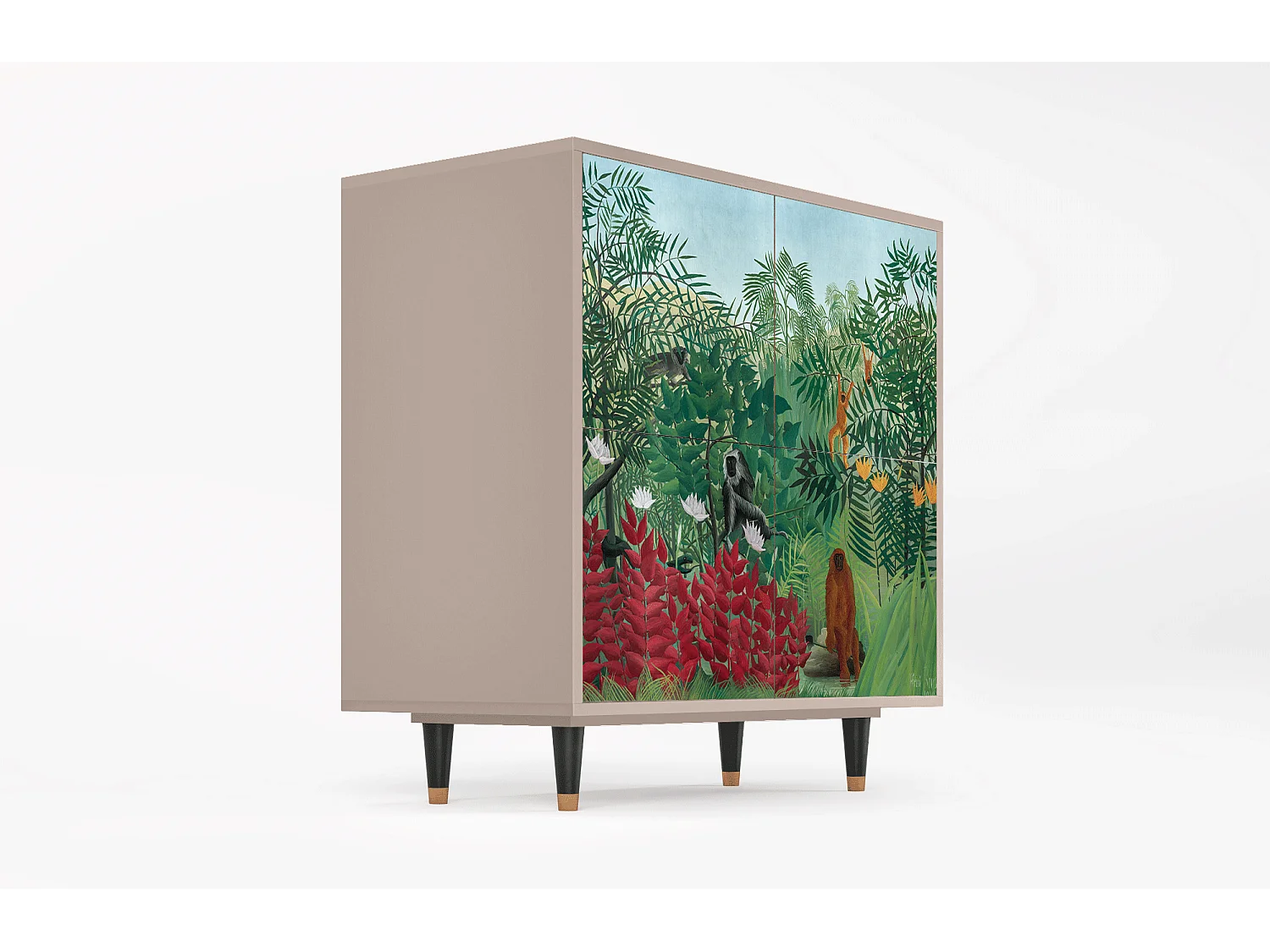 Credenza - 94x96x48 cm - BS3 - Jungles in Paris, Latte