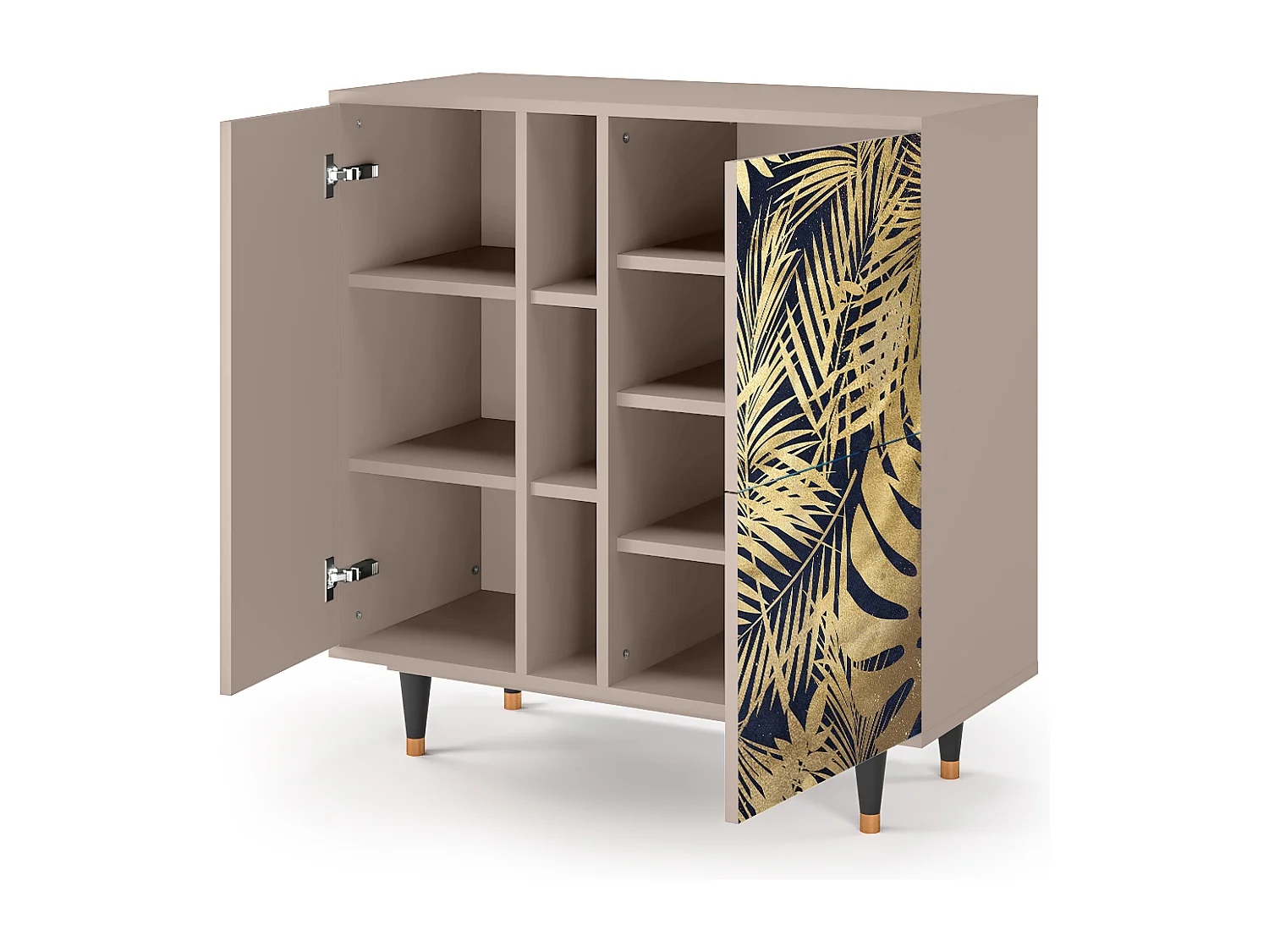 Credenza - 94х96х41 cm - BS5 - Jungle Vibes, Latte