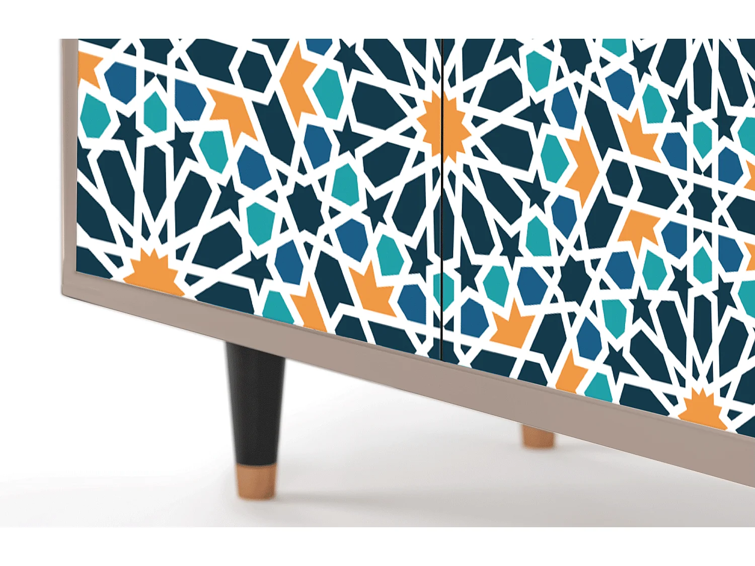 Buffet - 94x96x48 cm - BS3 - Kaleidoscope, Latte