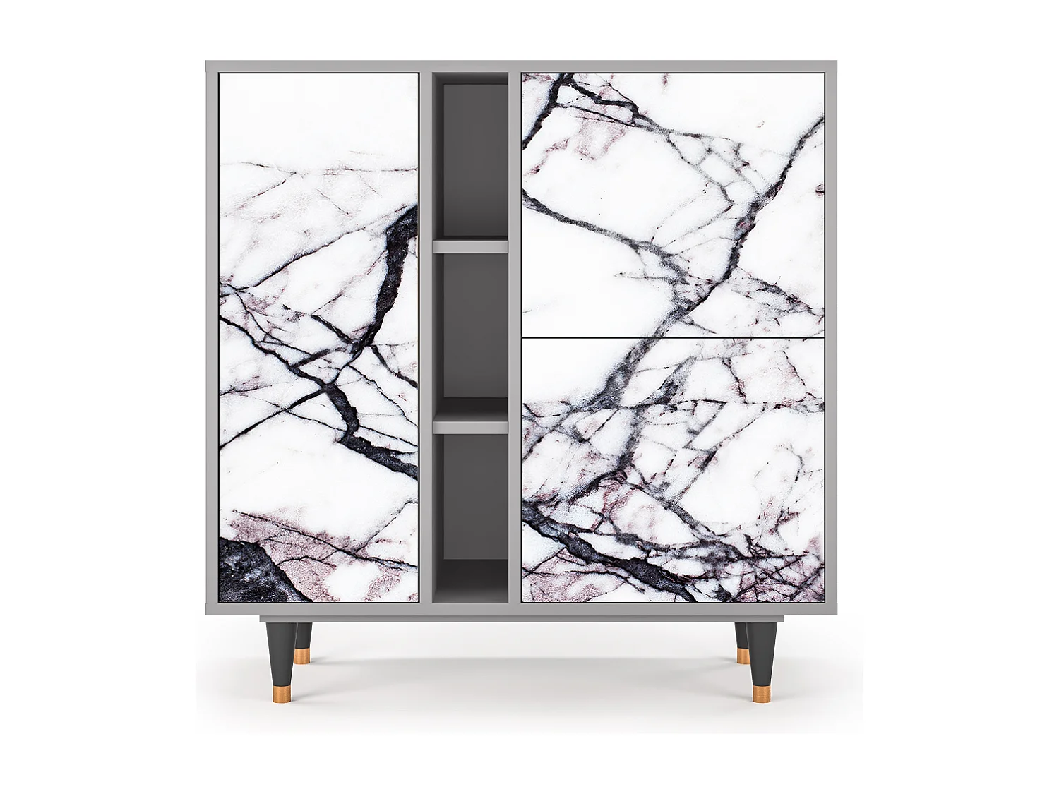 Buffet - 94х96х41 cm - BS5 - Raven Marble, Gris