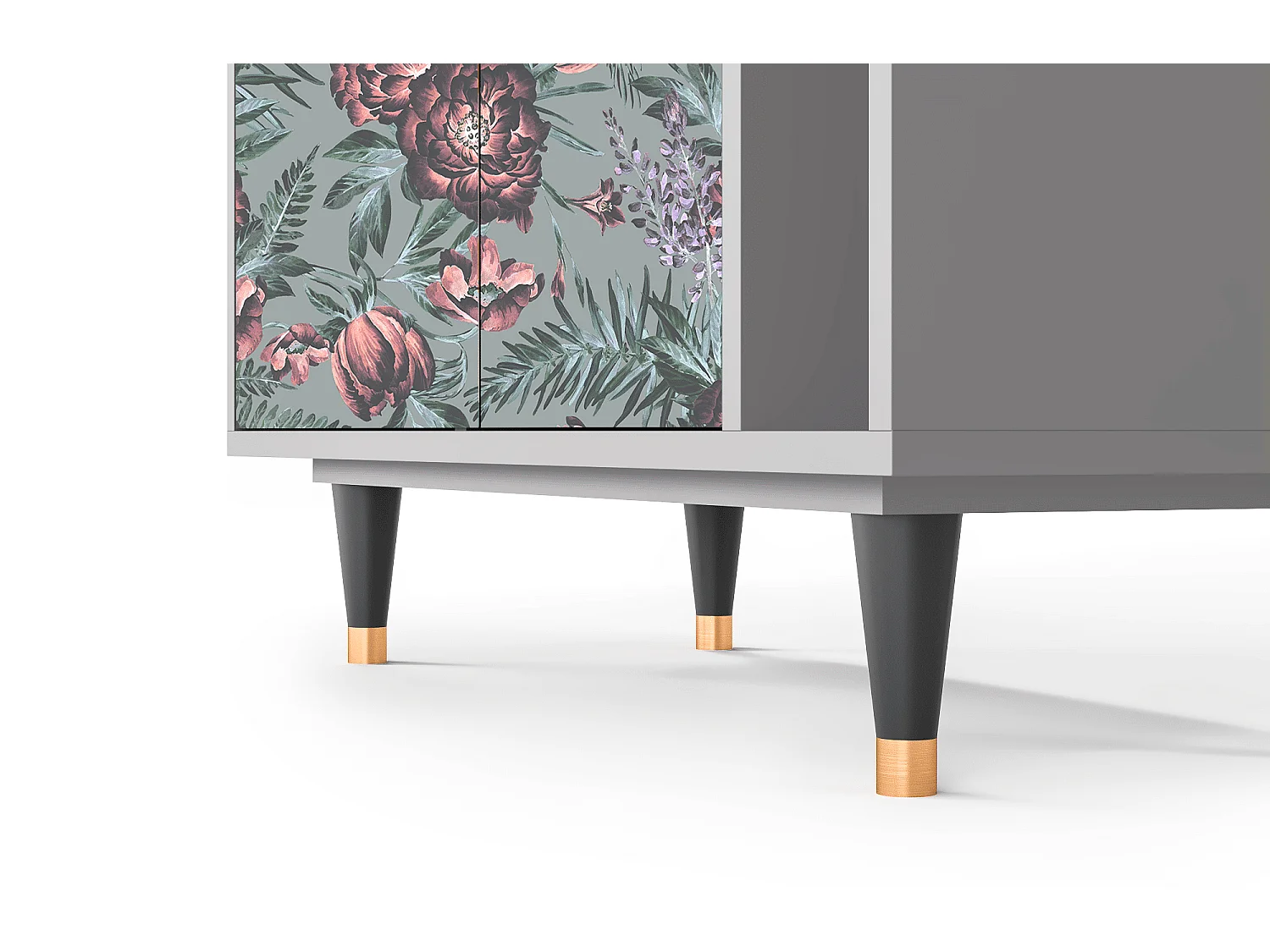 Buffet - 96х110х41 cm - BS6 - Light Peonies, Gris