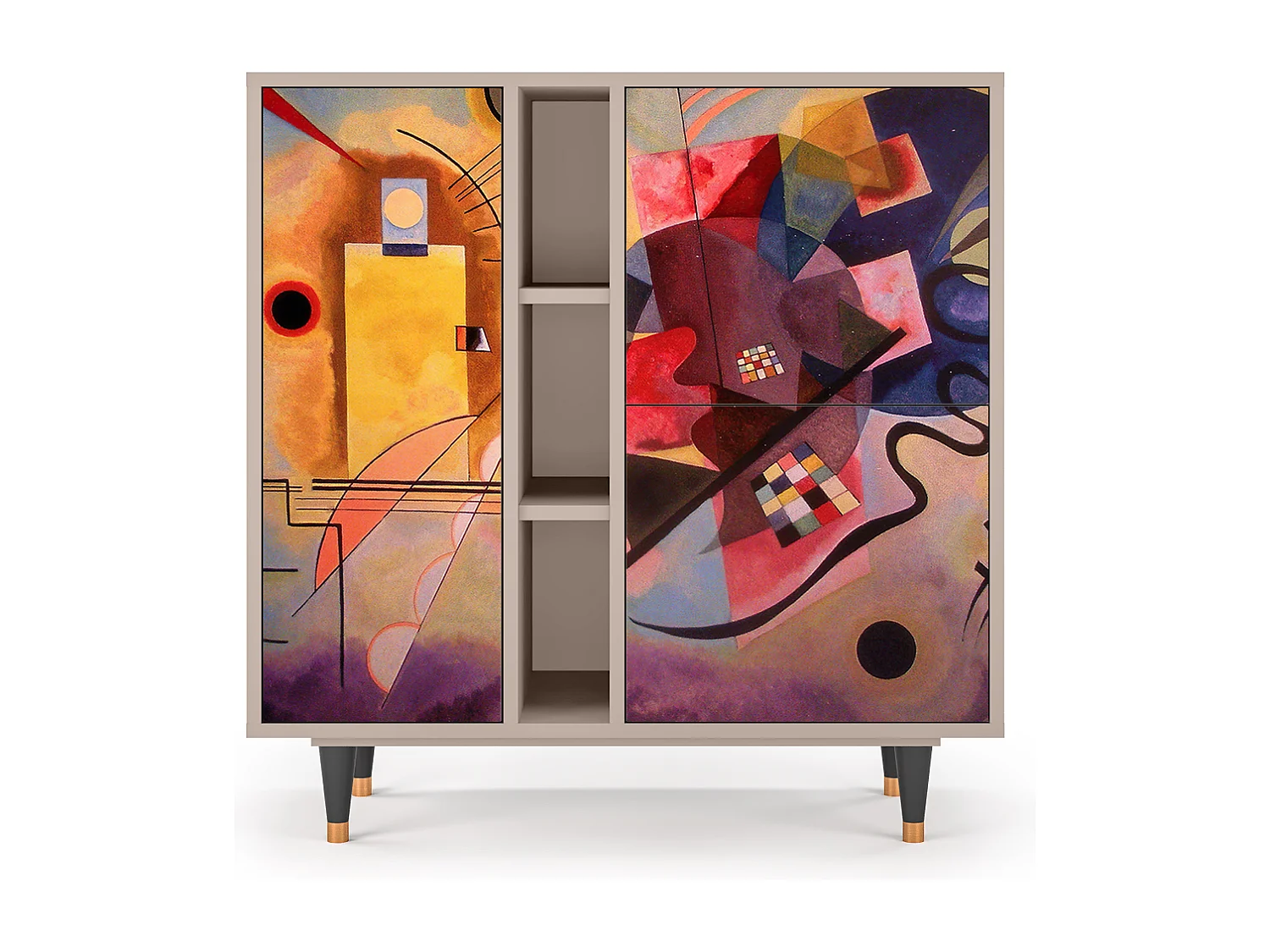 Aparador - 94х96х41 cm - BS5 - Modern Art, Latte