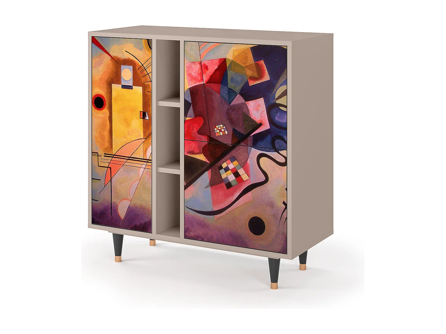 Aparador - 94х96х41 cm - BS5 - Modern Art, Latte