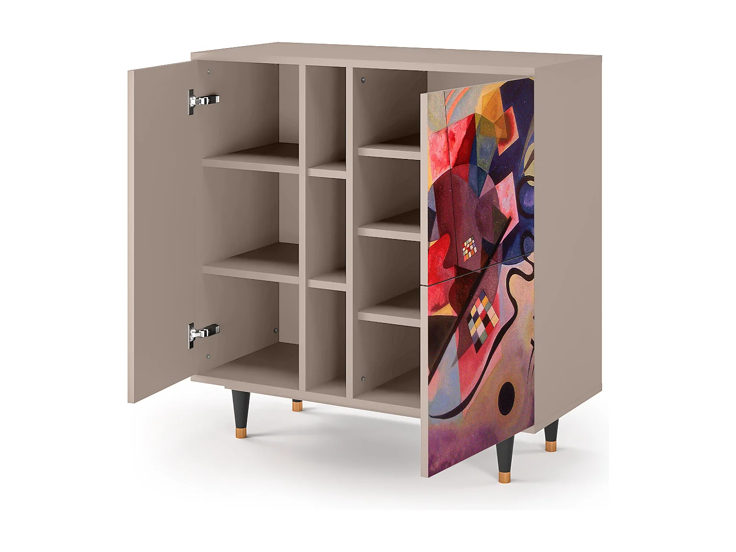 Aparador - 94х96х41 cm - BS5 - Modern Art, Latte