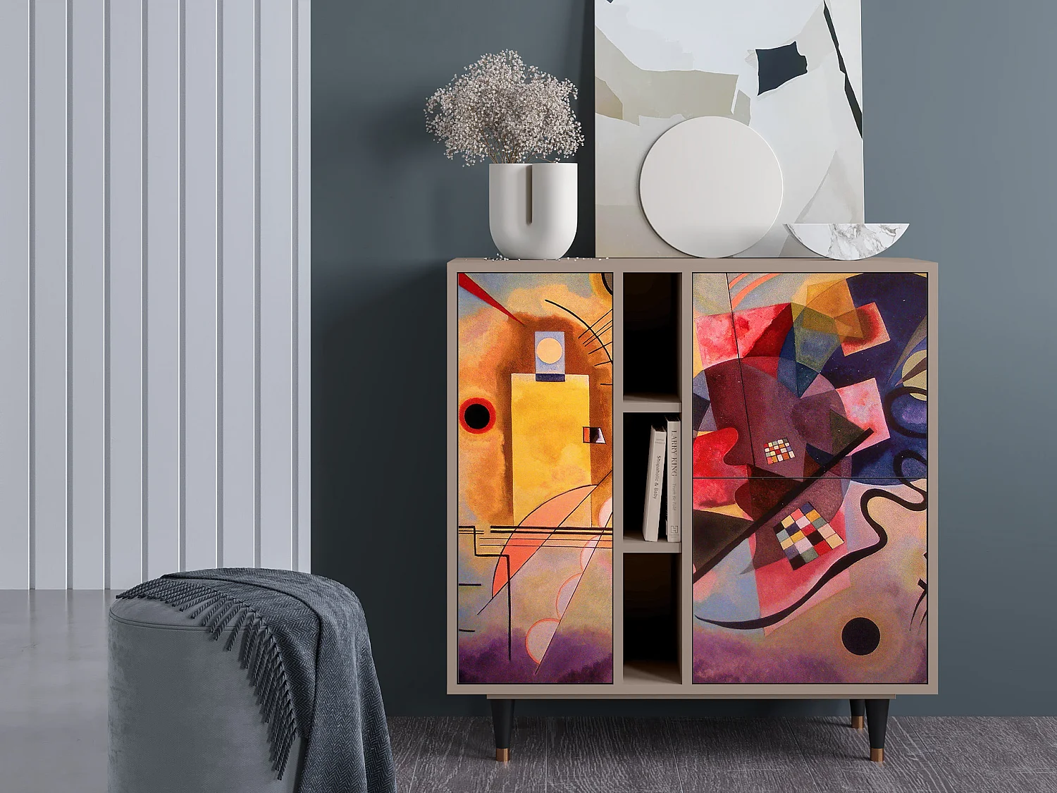 Aparador - 94х96х41 cm - BS5 - Modern Art, Latte