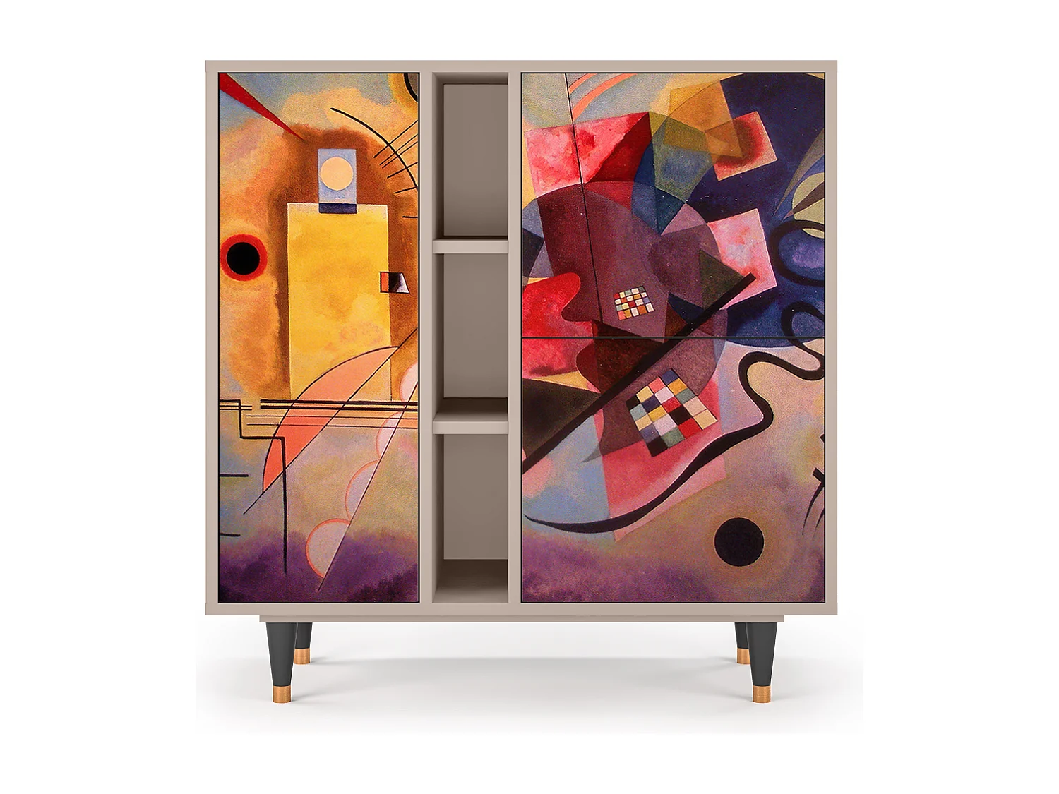 Aparador - 94х96х41 cm - BS5 - Modern Art, Latte