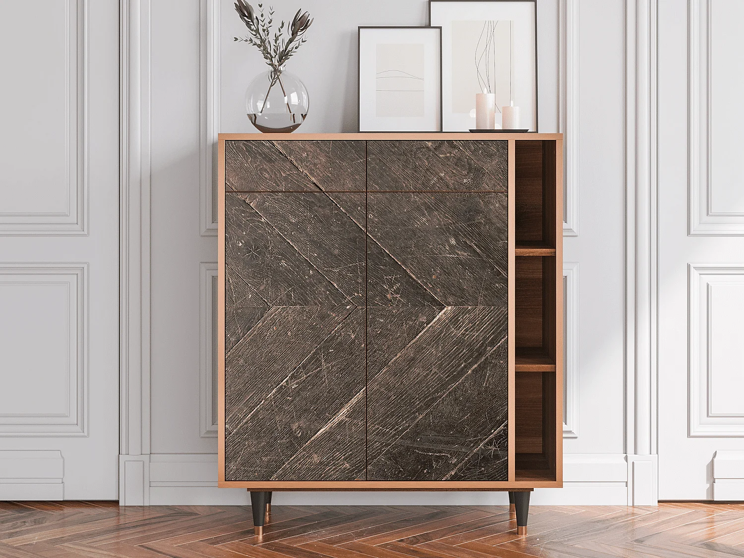 Buffet - 96х110х41 cm - BS6 - Wise Tree, Noyer