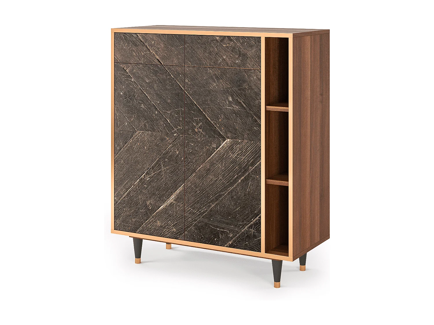 Credenza - 96х110х41 cm - BS6 - Wise Tree, Noce
