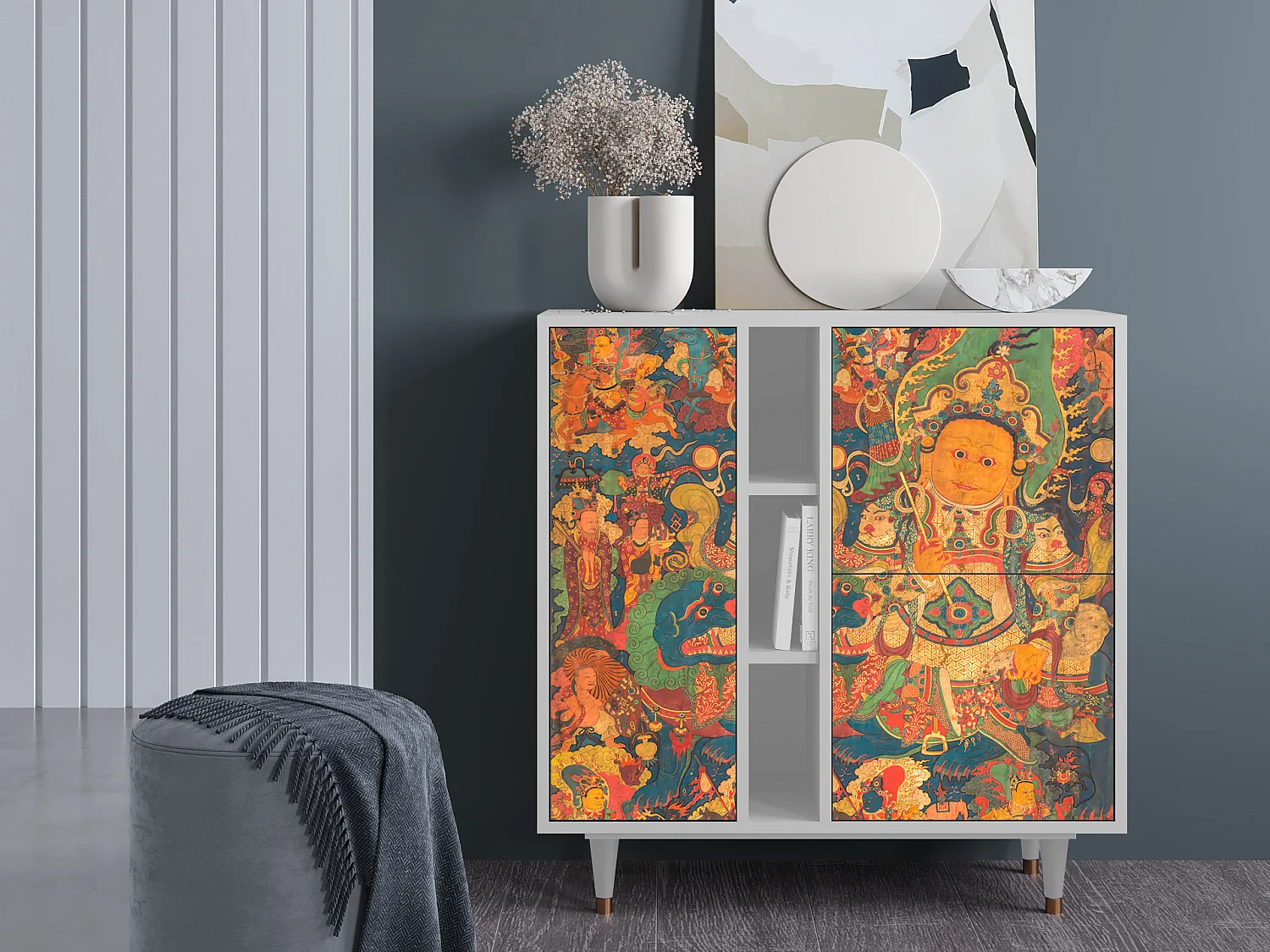 Buffet - 94х96х41 cm - BS5 - God by Vaisravana , Blanc