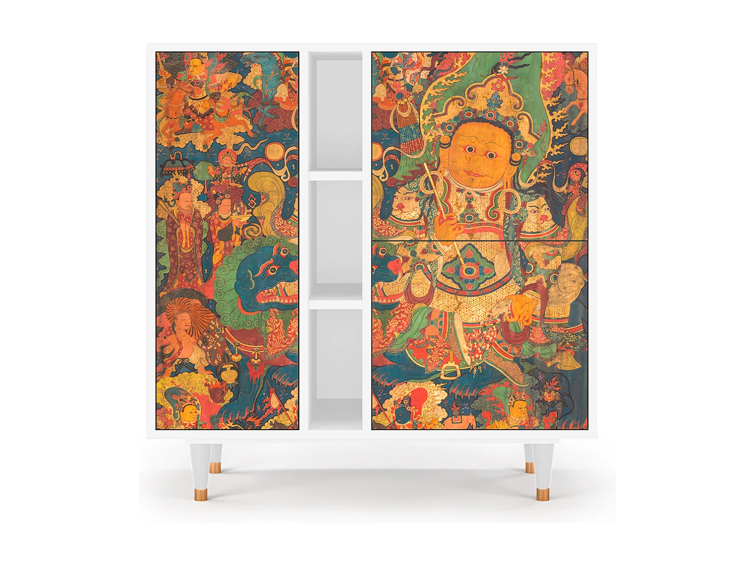 Buffet - 94х96х41 cm - BS5 - God by Vaisravana , Blanc