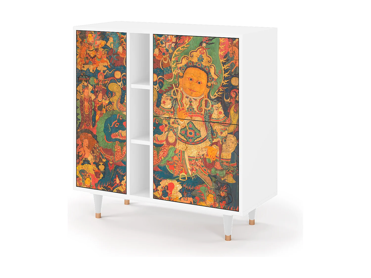 Buffet - 94х96х41 cm - BS5 - God by Vaisravana , Blanc