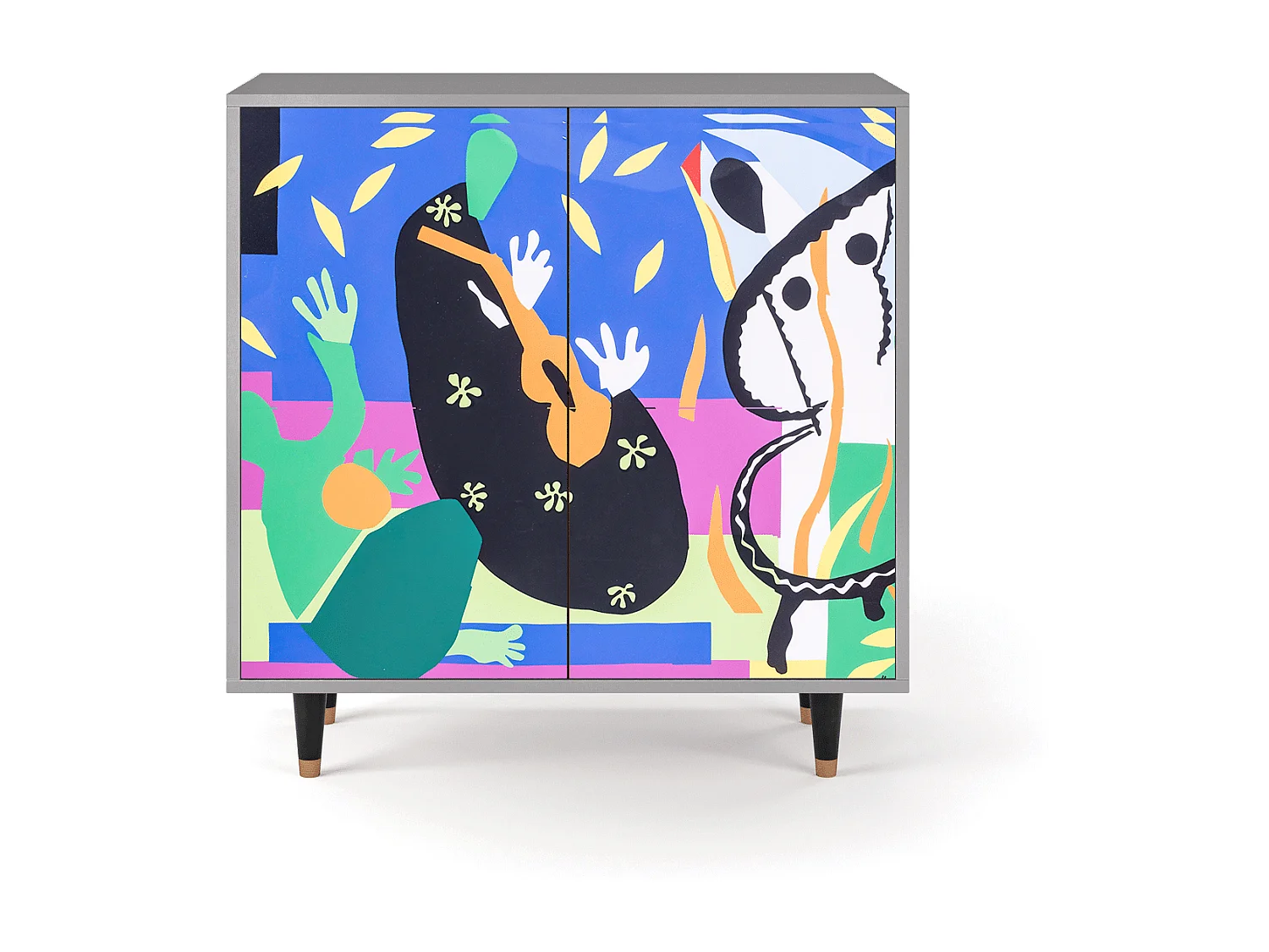 Buffet - 94x96x48 cm - BS3 - La Tristesse du Roi, Gris