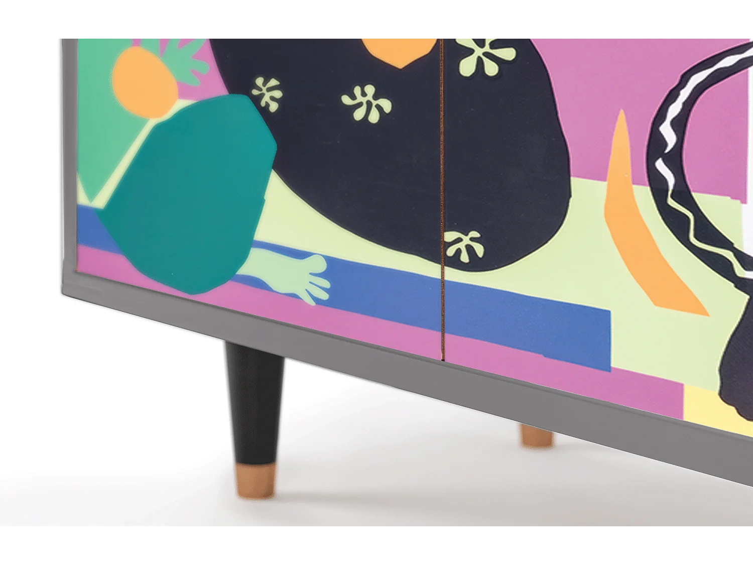 Buffet - 94x96x48 cm - BS3 - La Tristesse du Roi, Gris