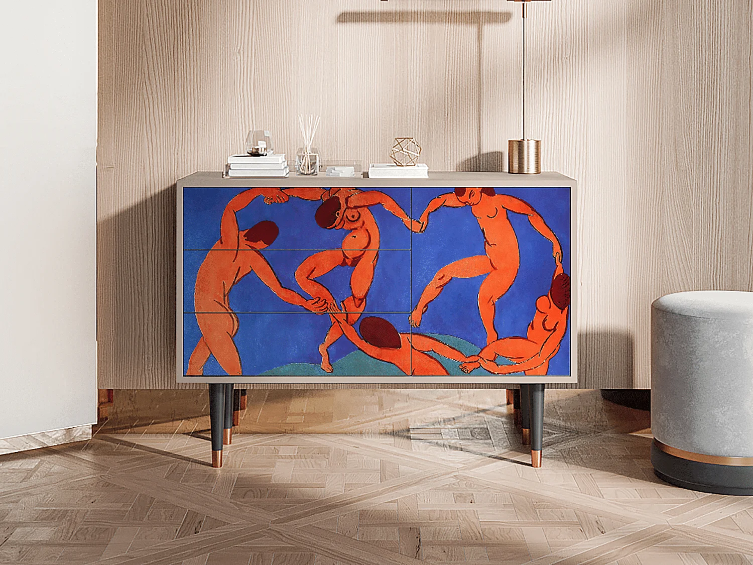 Buffet - 115х84х41 cm - S3 - The Dance by Matisse , Latte