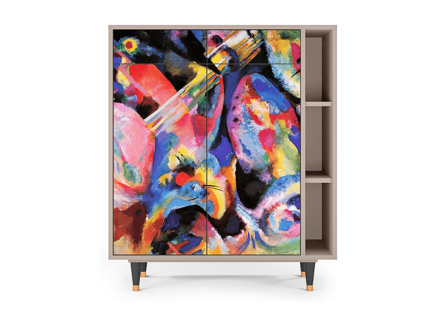 Buffet - 96х110х41 cm - BS6 - Kandinsky, Latte