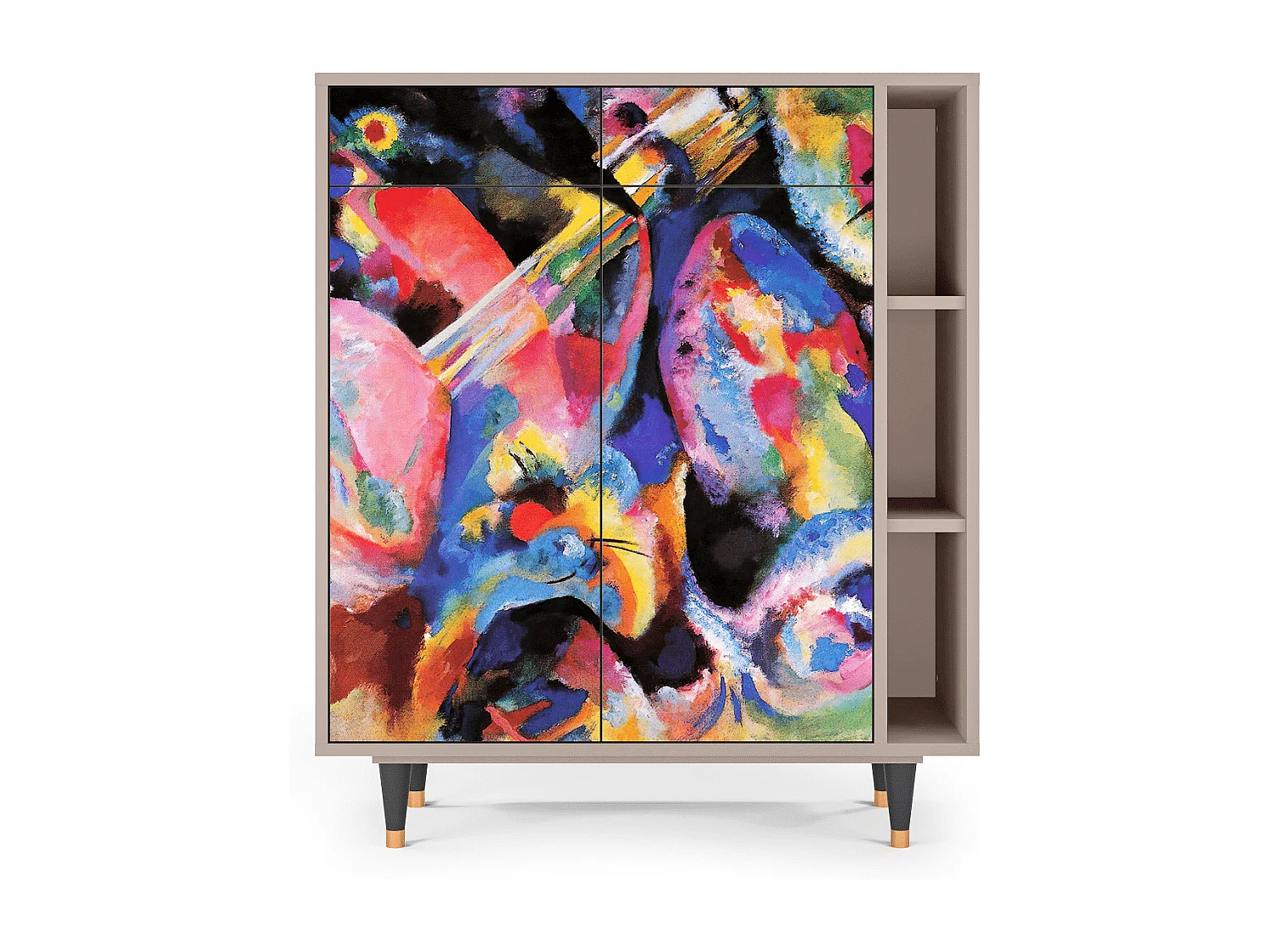Buffet - 96х110х41 cm - BS6 - Kandinsky, Latte