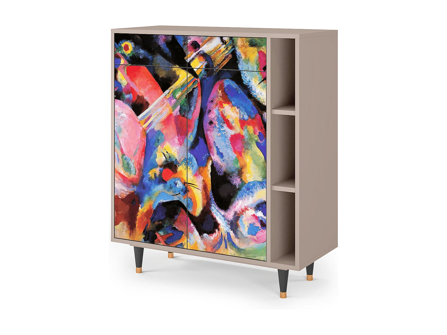 Buffet - 96х110х41 cm - BS6 - Kandinsky, Latte