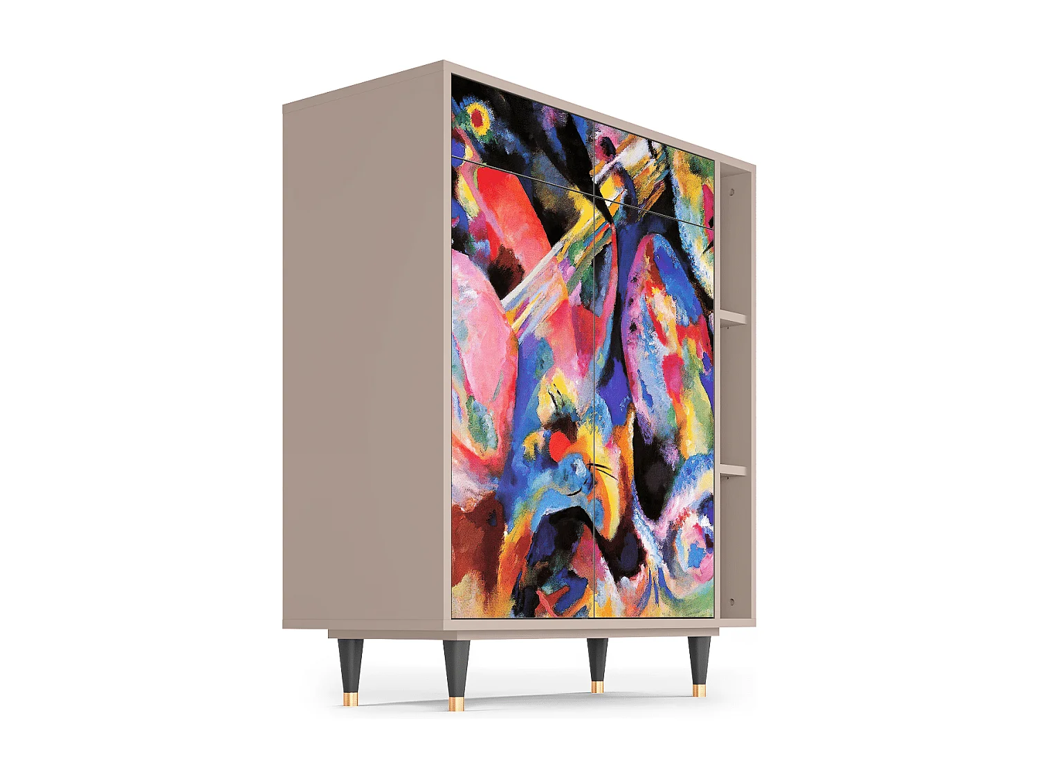 Buffet - 96х110х41 cm - BS6 - Kandinsky, Latte