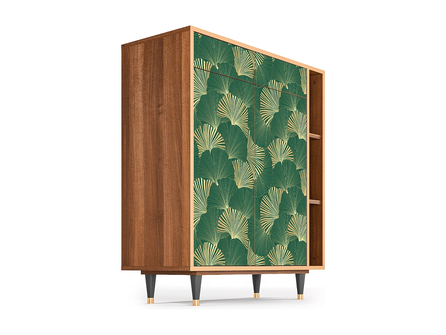 Sideboard - 96х110х41 cm - BS6 - Gold Ginkgo, Walnuss