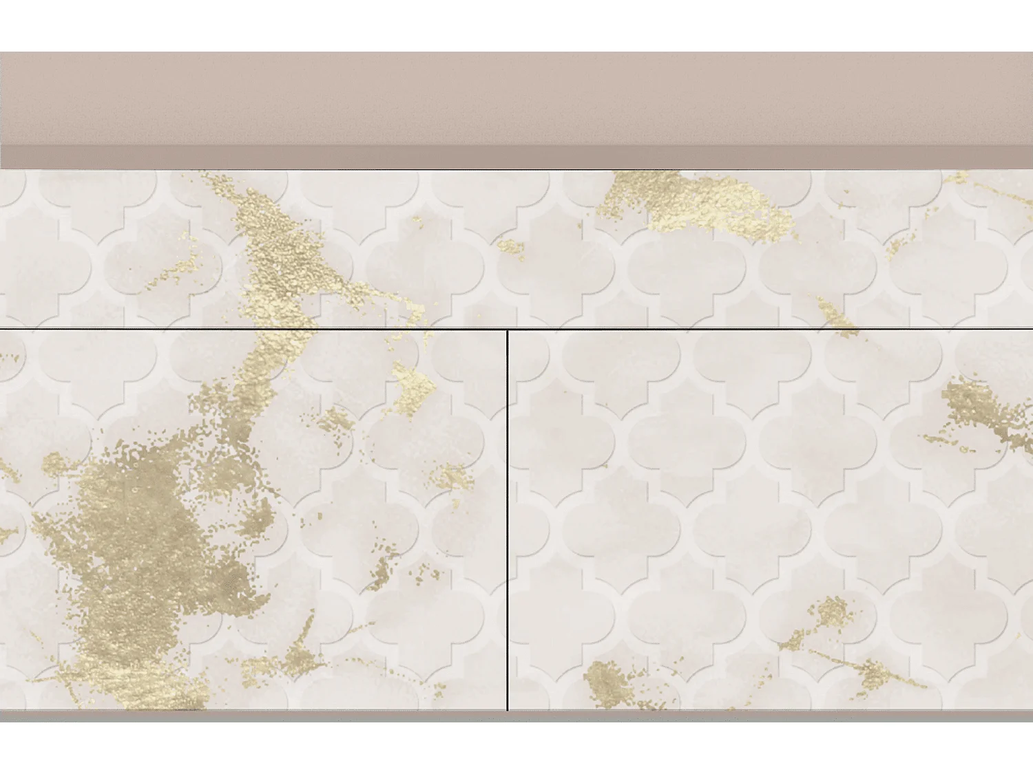 Aparador - 115x85x48 cm - BS4 - Sahara desert, Latte