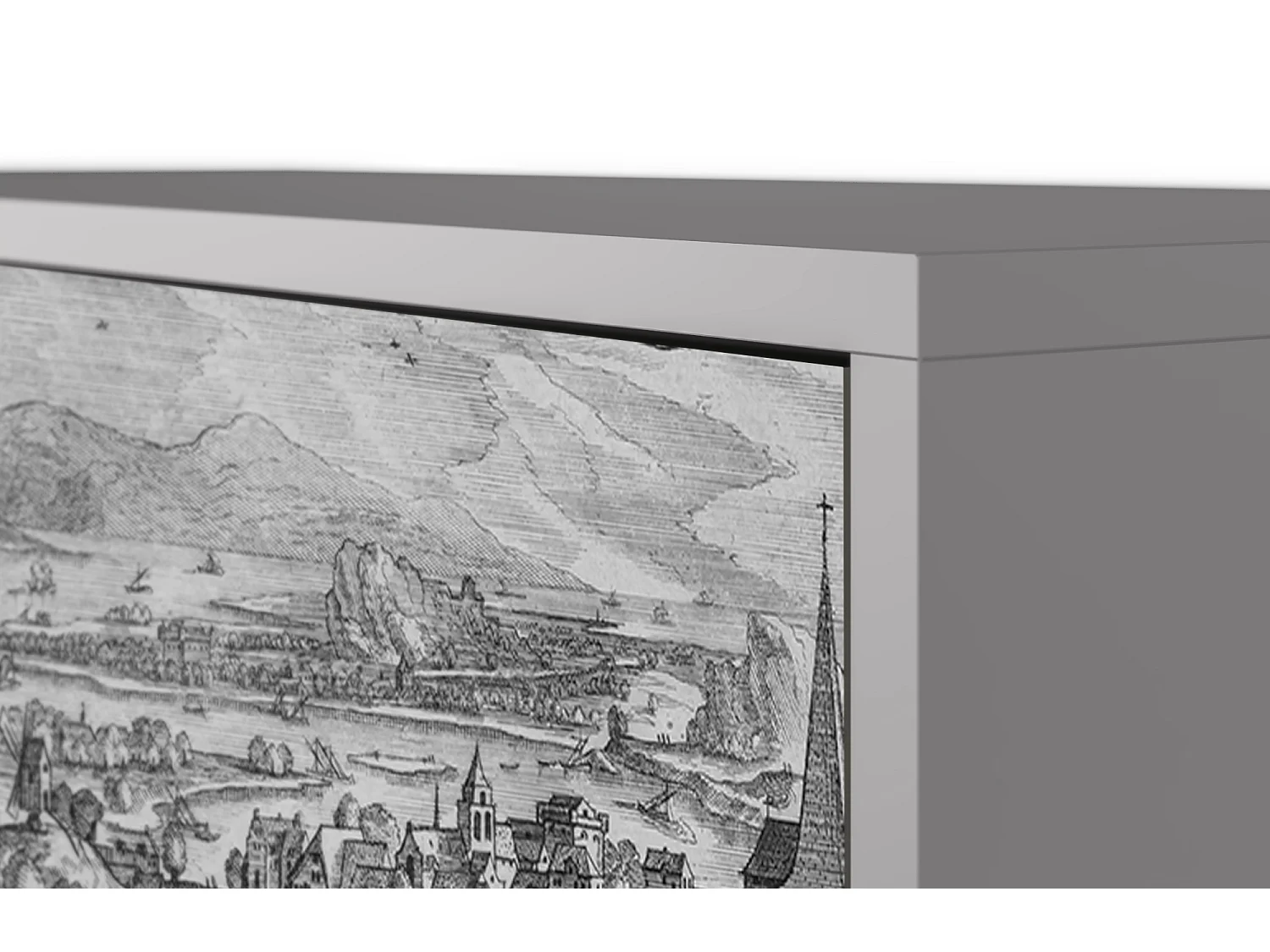 Dressoir - 115х84х41 cm - S3 - Departure, Grijs