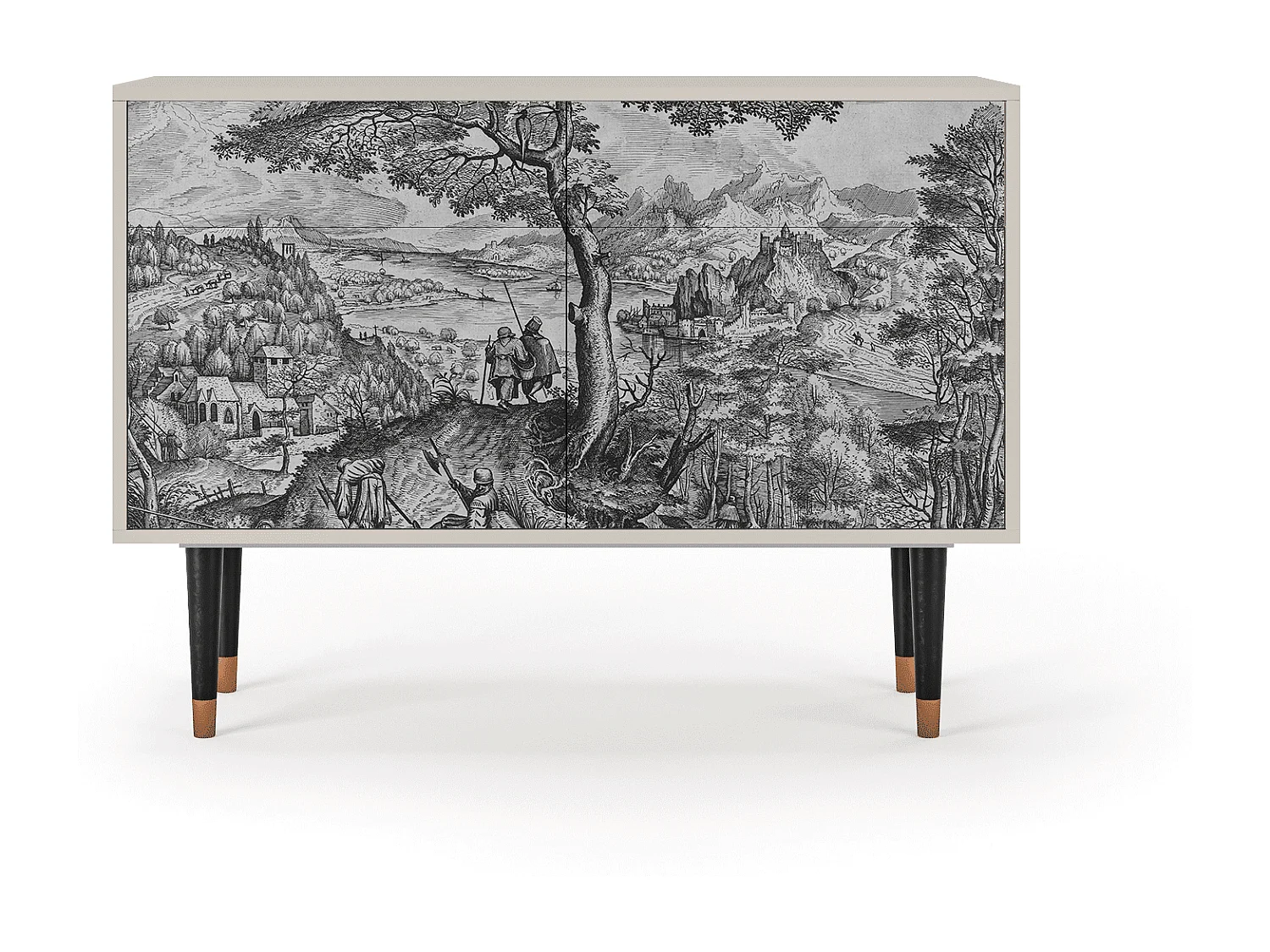 Sideboard - 115x85x48 cm - BS4 - Milites Requiescentes, Sand