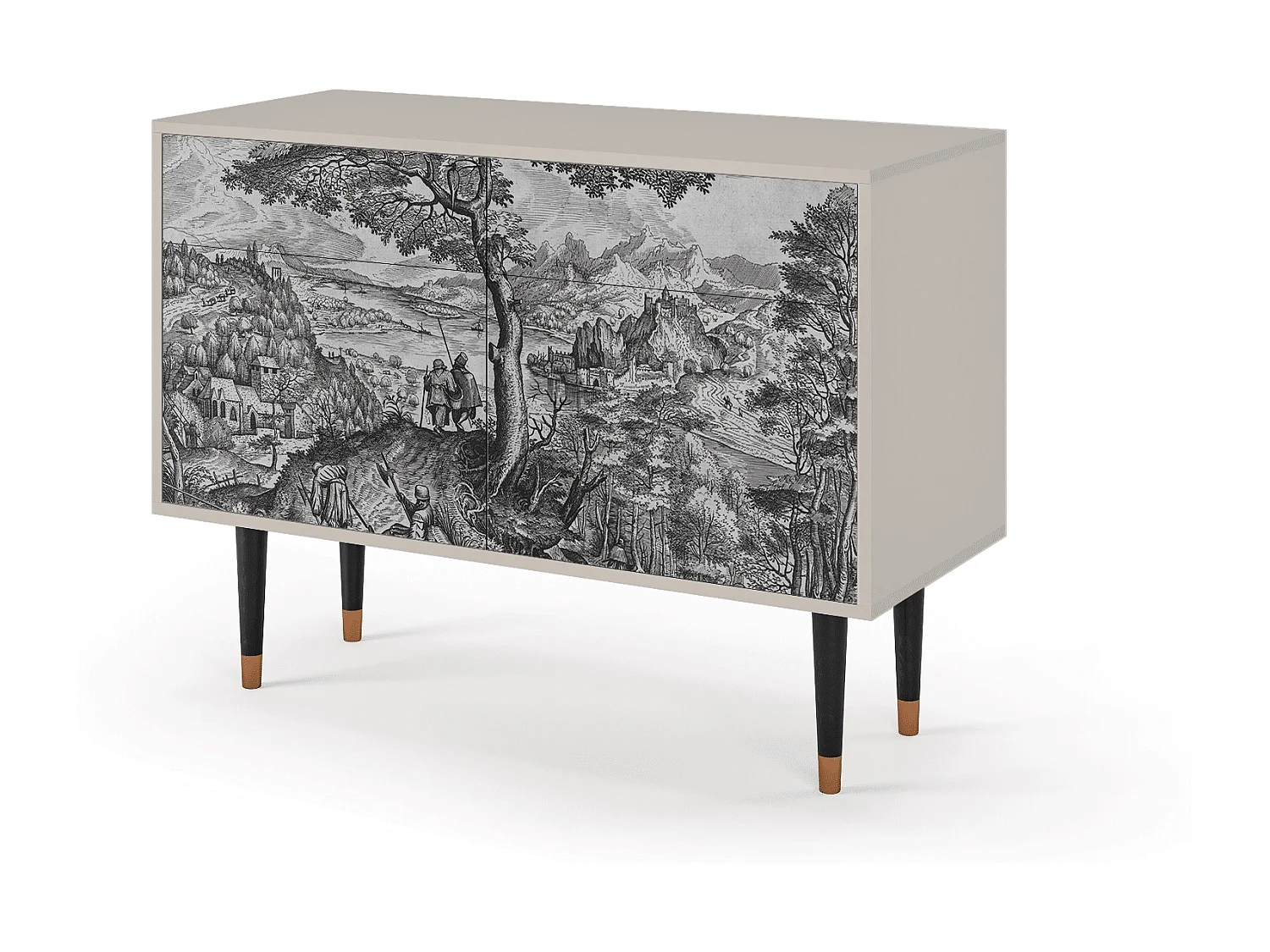 Sideboard - 115x85x48 cm - BS4 - Milites Requiescentes, Sand